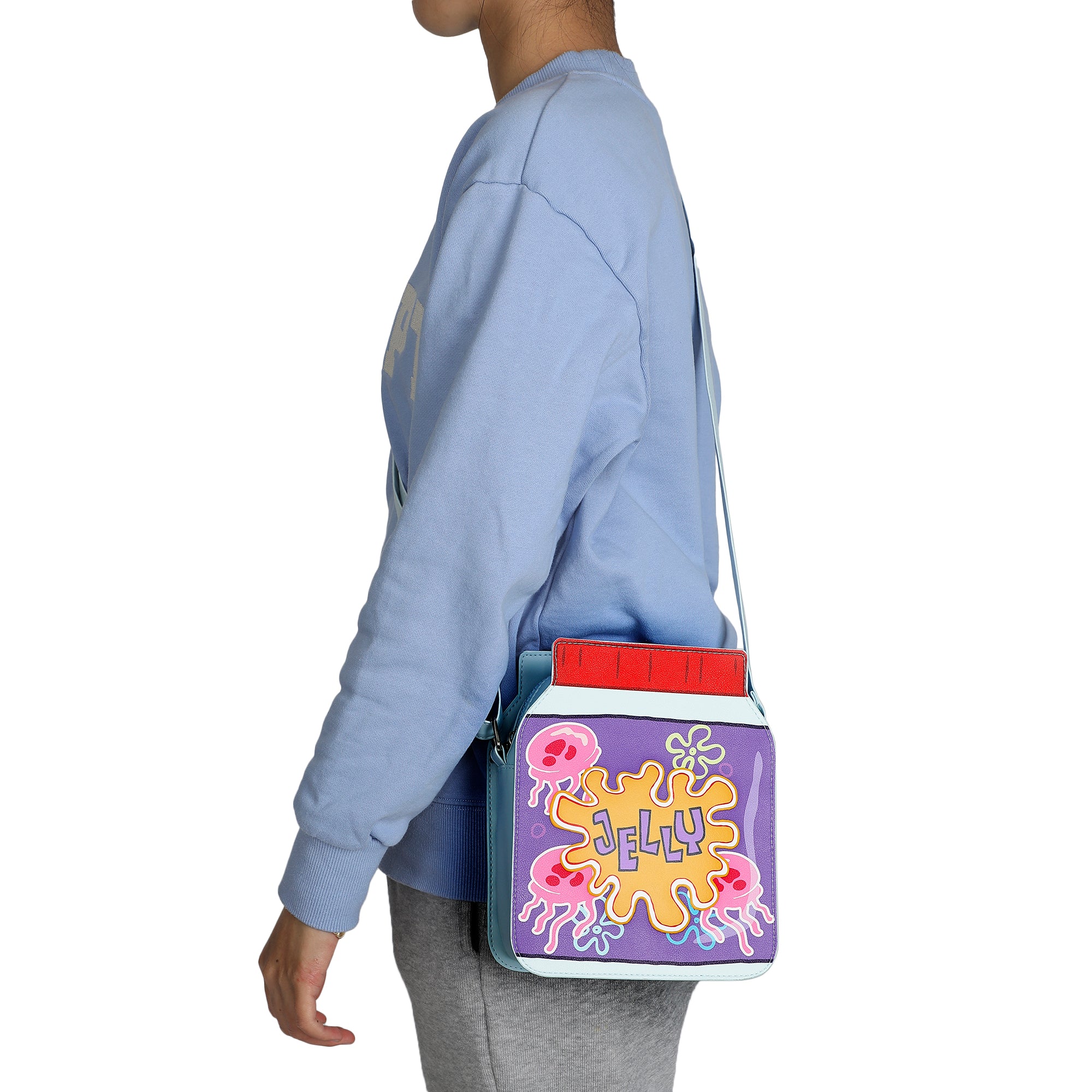 Spongebob Squarepants Jelly Jar 12.5" Women's Crossbody Bag