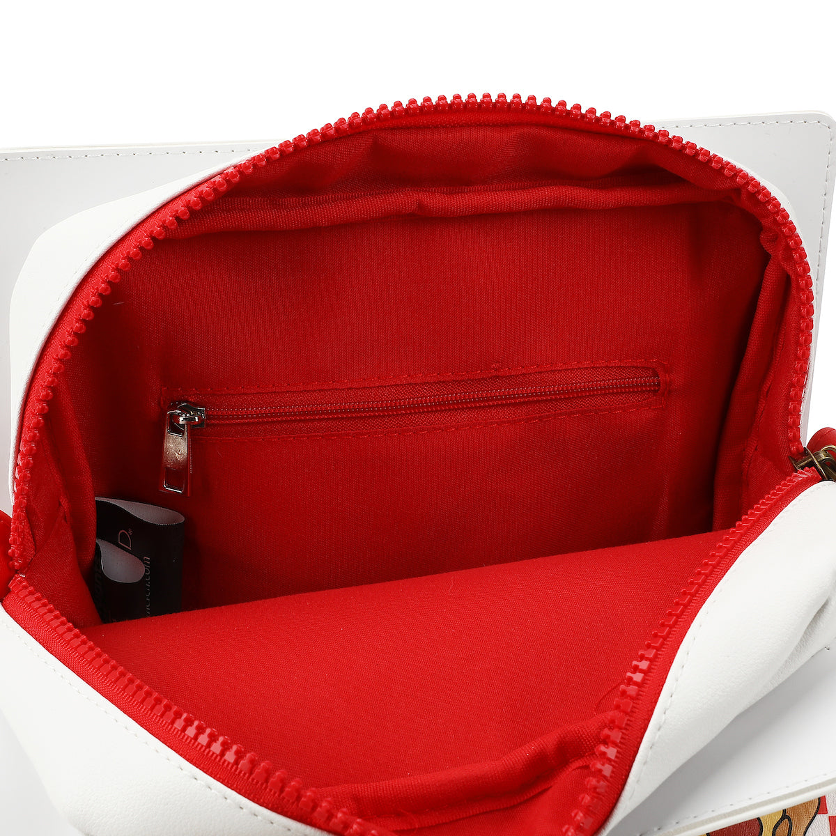 Five Nights At Freddy's Freddy Fazbear's Pizza Box White 12.5" Novelty Crossbody Bag