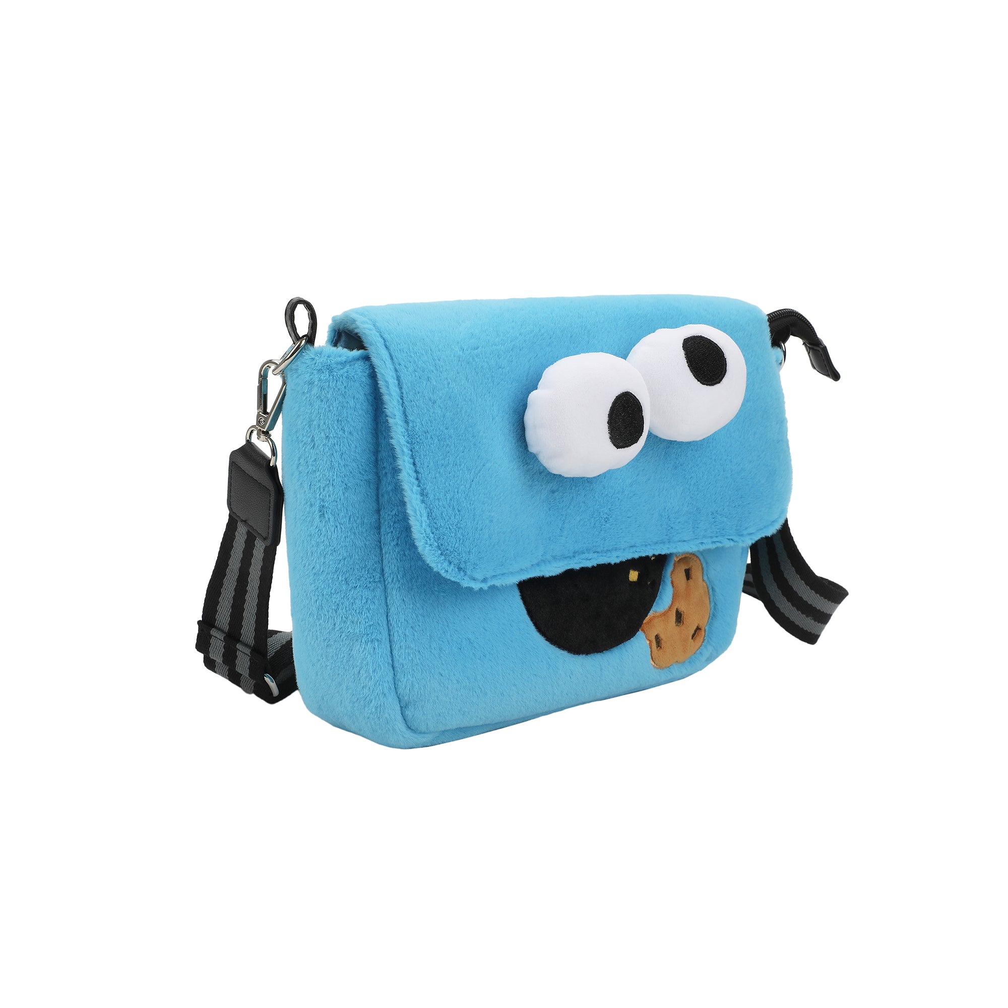 Sesame Street Cookie Monster 26 CM Plush Women's Crossbody Bag