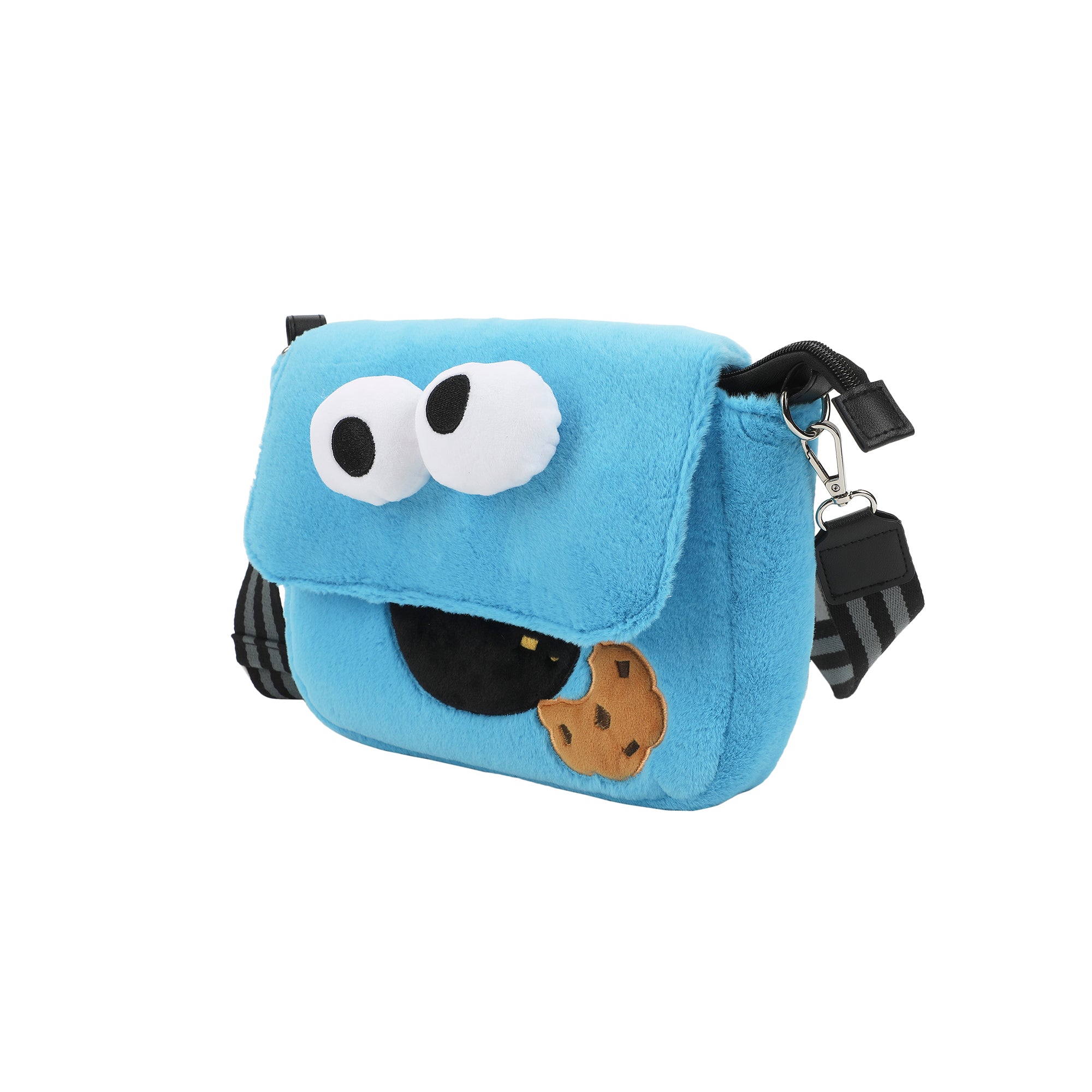 Sesame Street Cookie Monster 26 CM Plush Women's Crossbody Bag