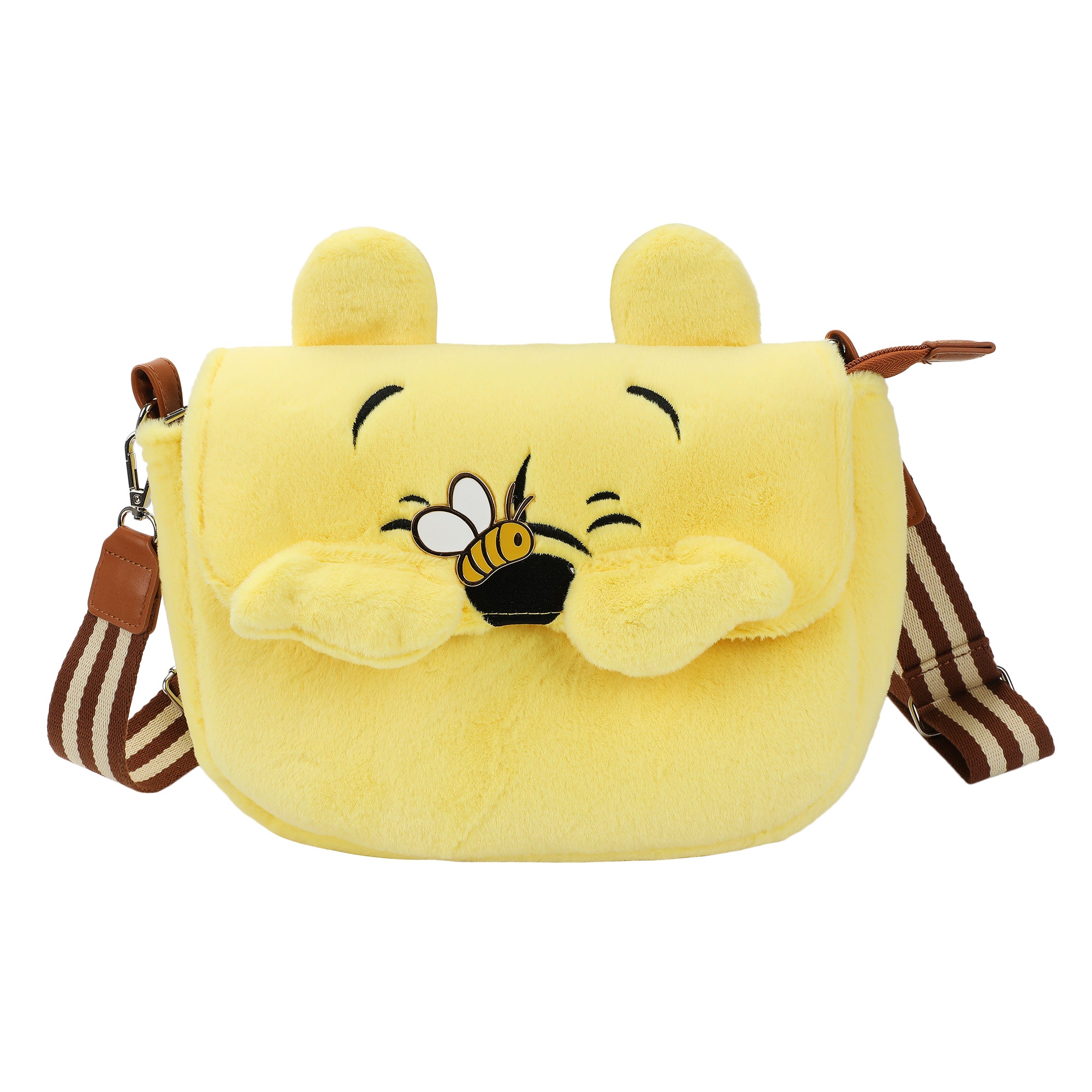 Disney Winnie The Pooh 10 Inch Plush Women's Crossbody Bag