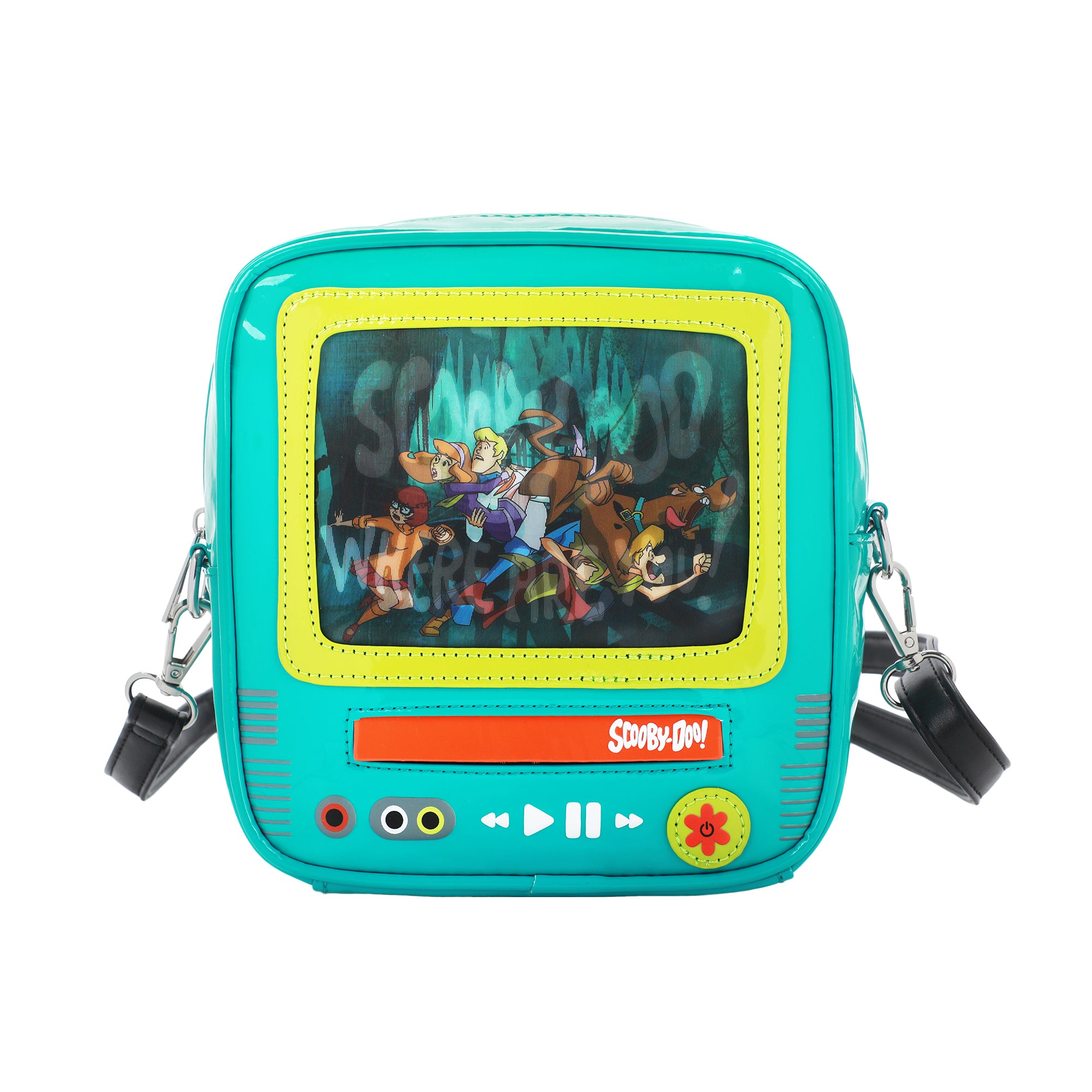 Scooby Doo Characters & Title Logo 19 CM Lenticular Women's TV Bag