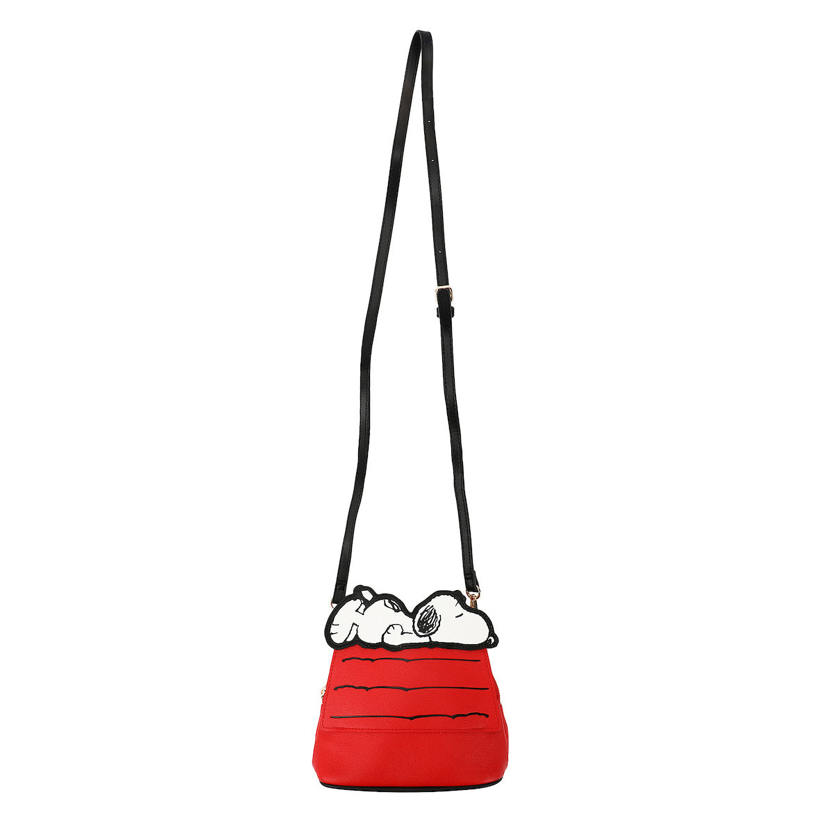 Peanuts Snoopy House Red 7.75" Dome Crossbody Bag