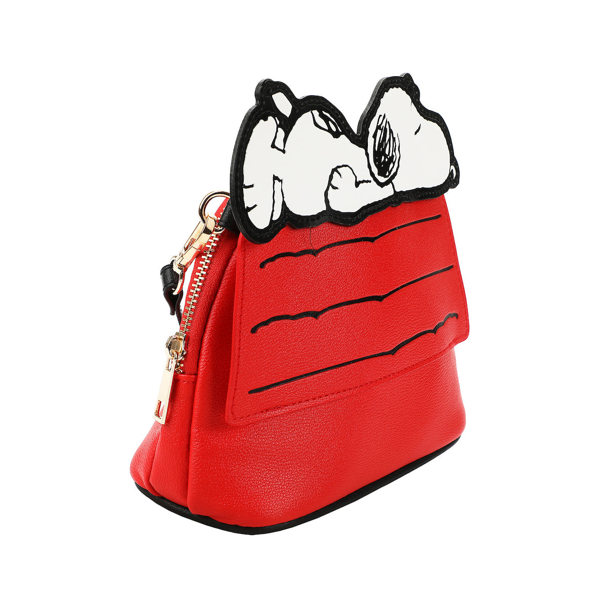 Peanuts Snoopy House Red 7.75" Dome Crossbody Bag