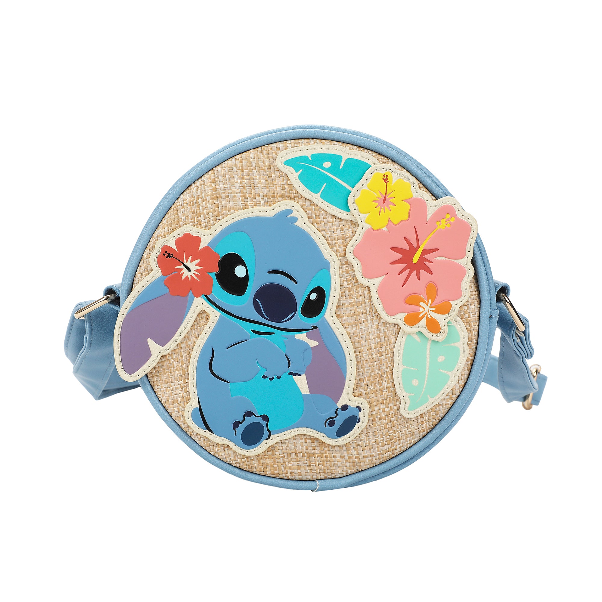 Disney Stitch Flowers 17.5 CM Women's Crossbody Bag
