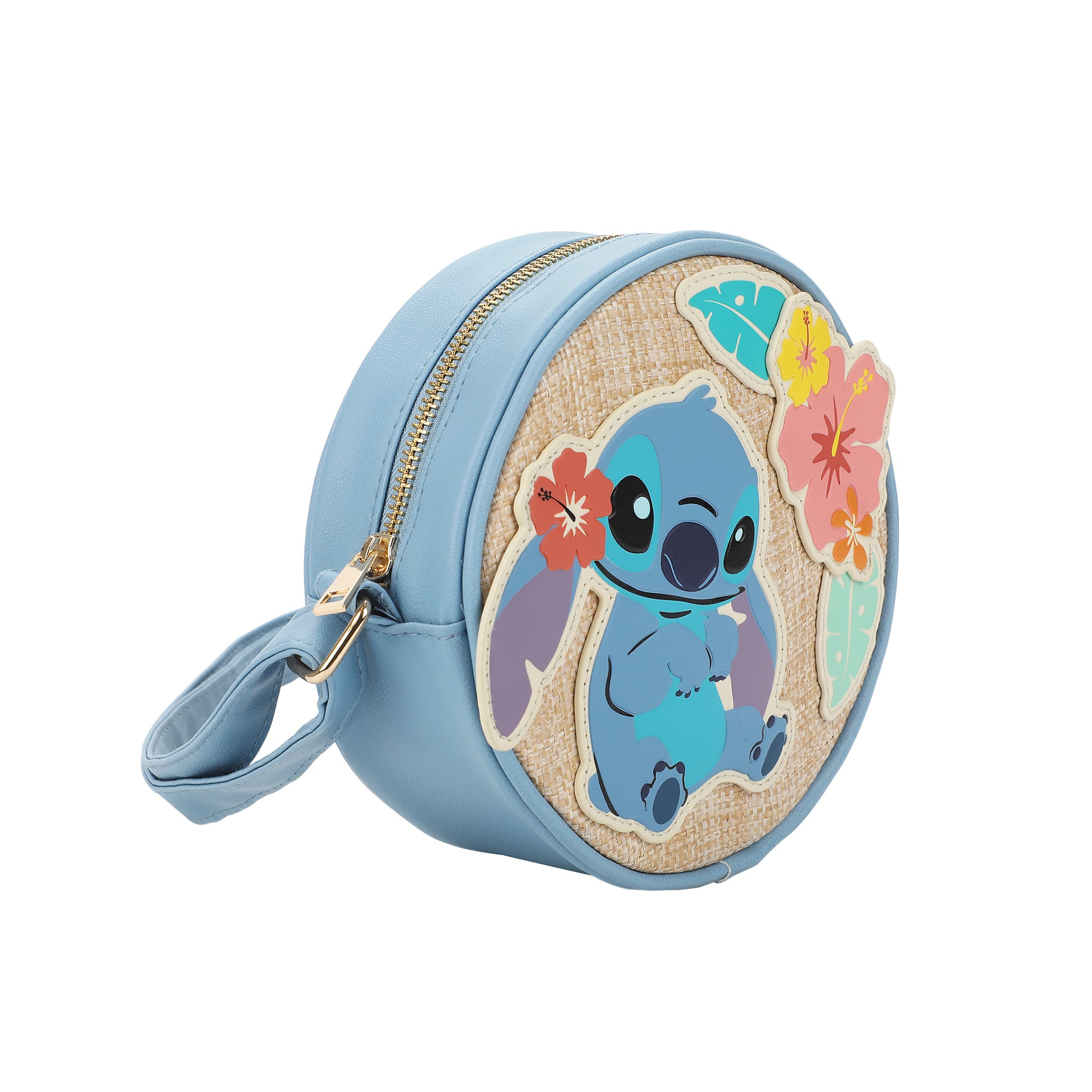 Disney Stitch Flowers 17.5 CM Women's Crossbody Bag