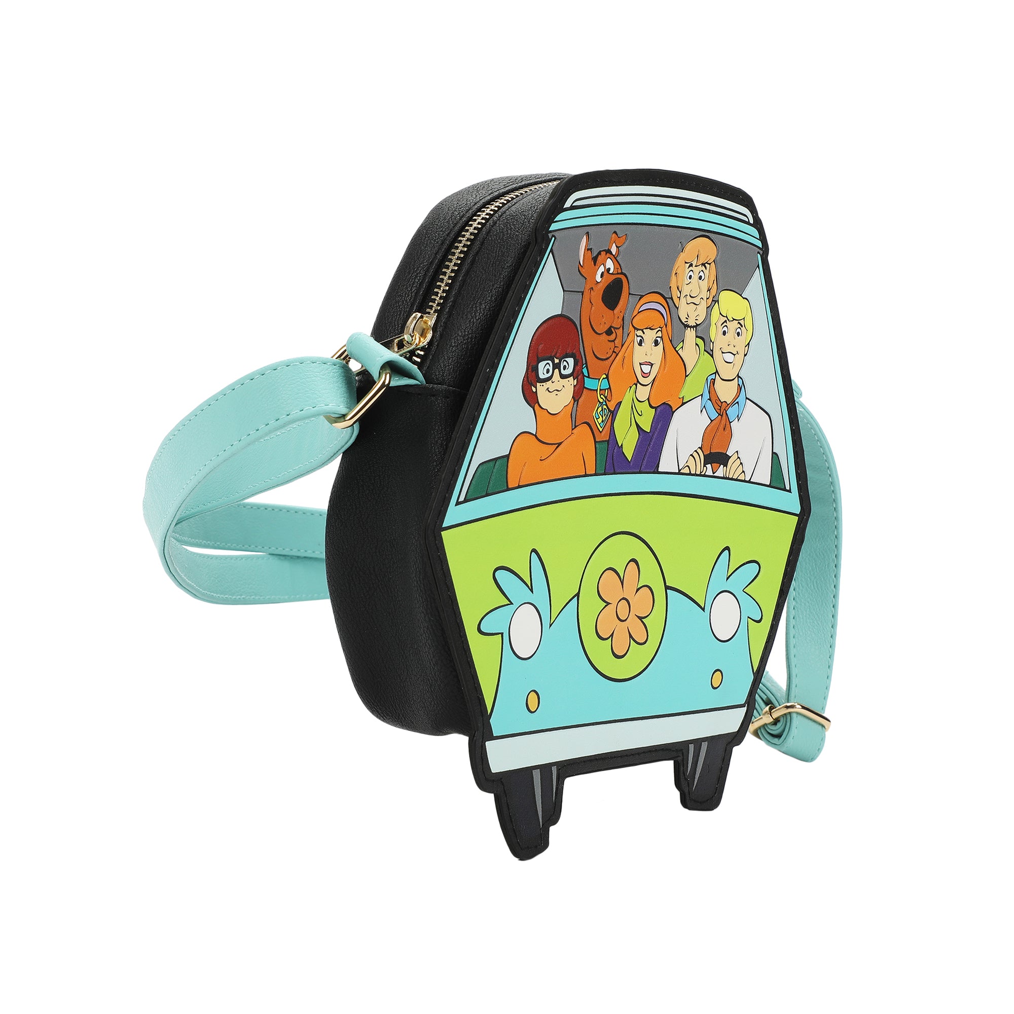Scooby Doo Mystery Machine 8" Women's Novelty Crossbody Bag