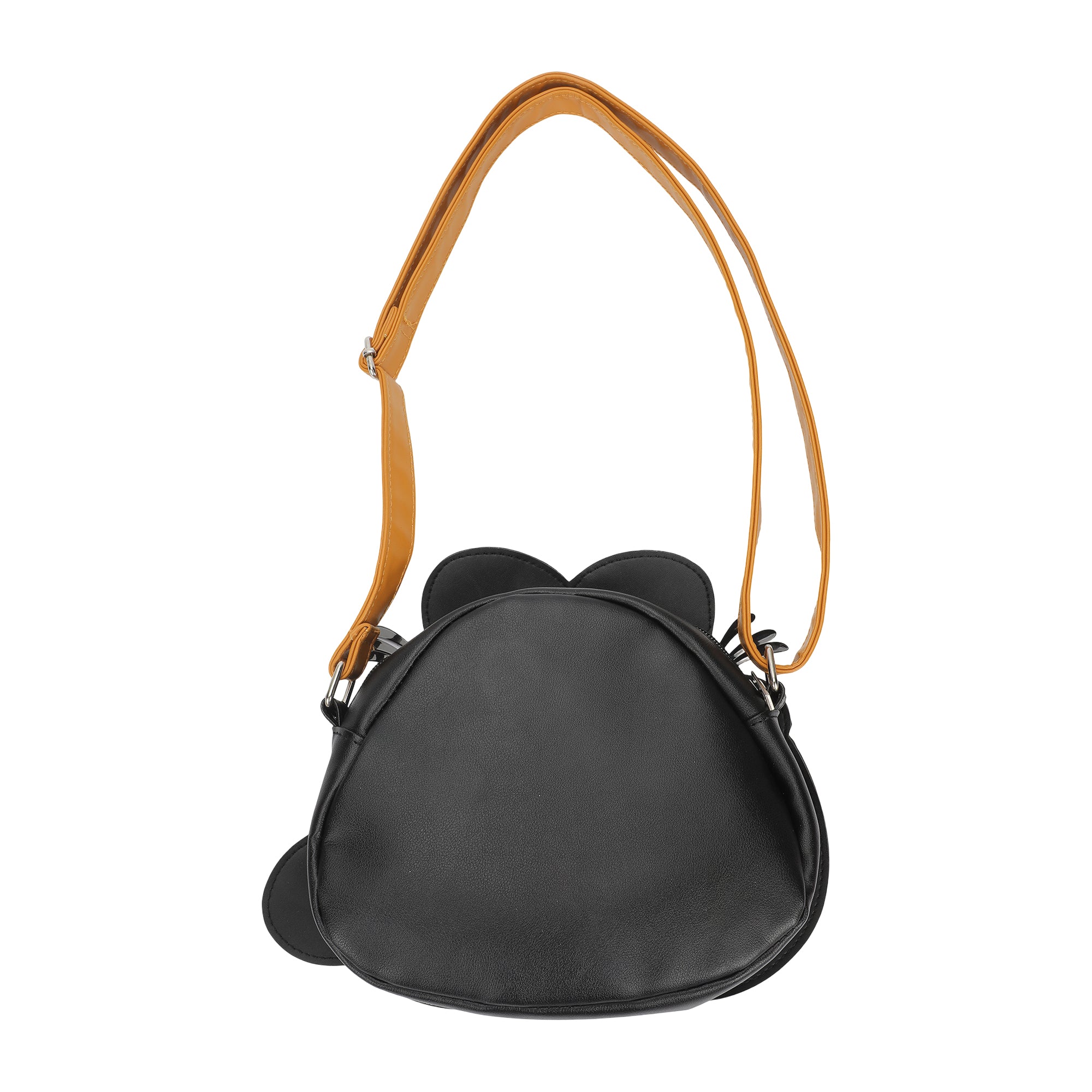 Garfield Sticking Tongue Out Orange 10" Novelty Crossbody Bag