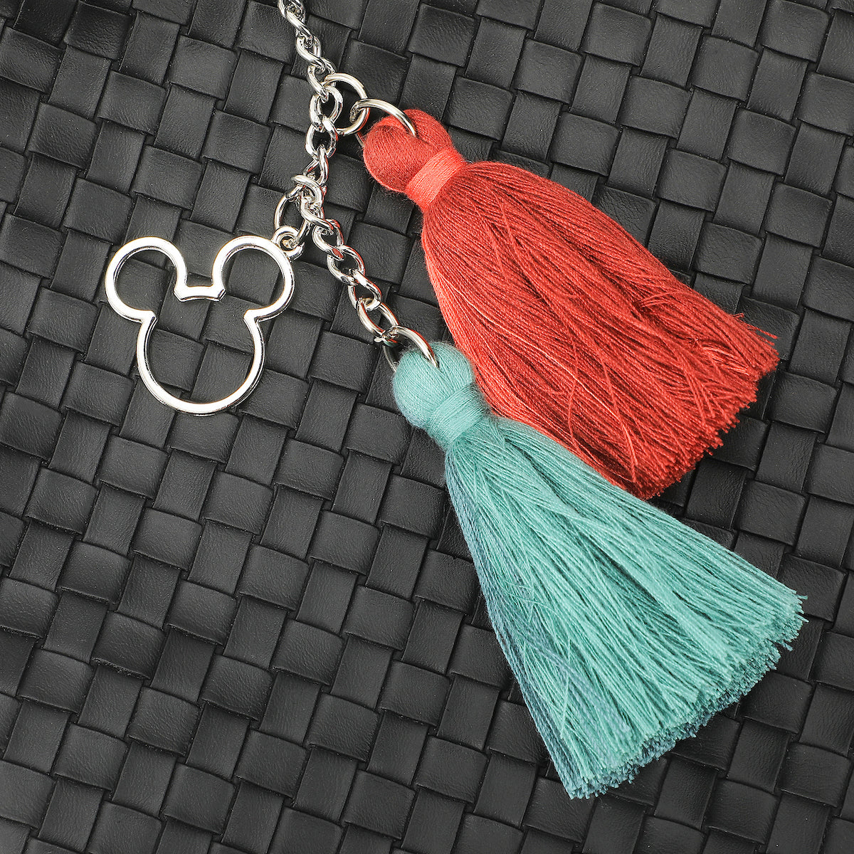 Disney Mickey Mouse Metal Badge16" Womens Handbag