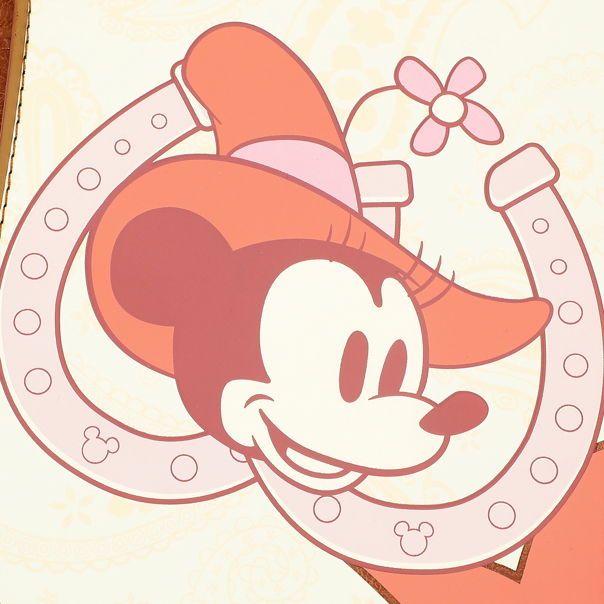 Minnie Mouse Classic Giddyup Cowgirl Boot 11.6" Crossbody Bag