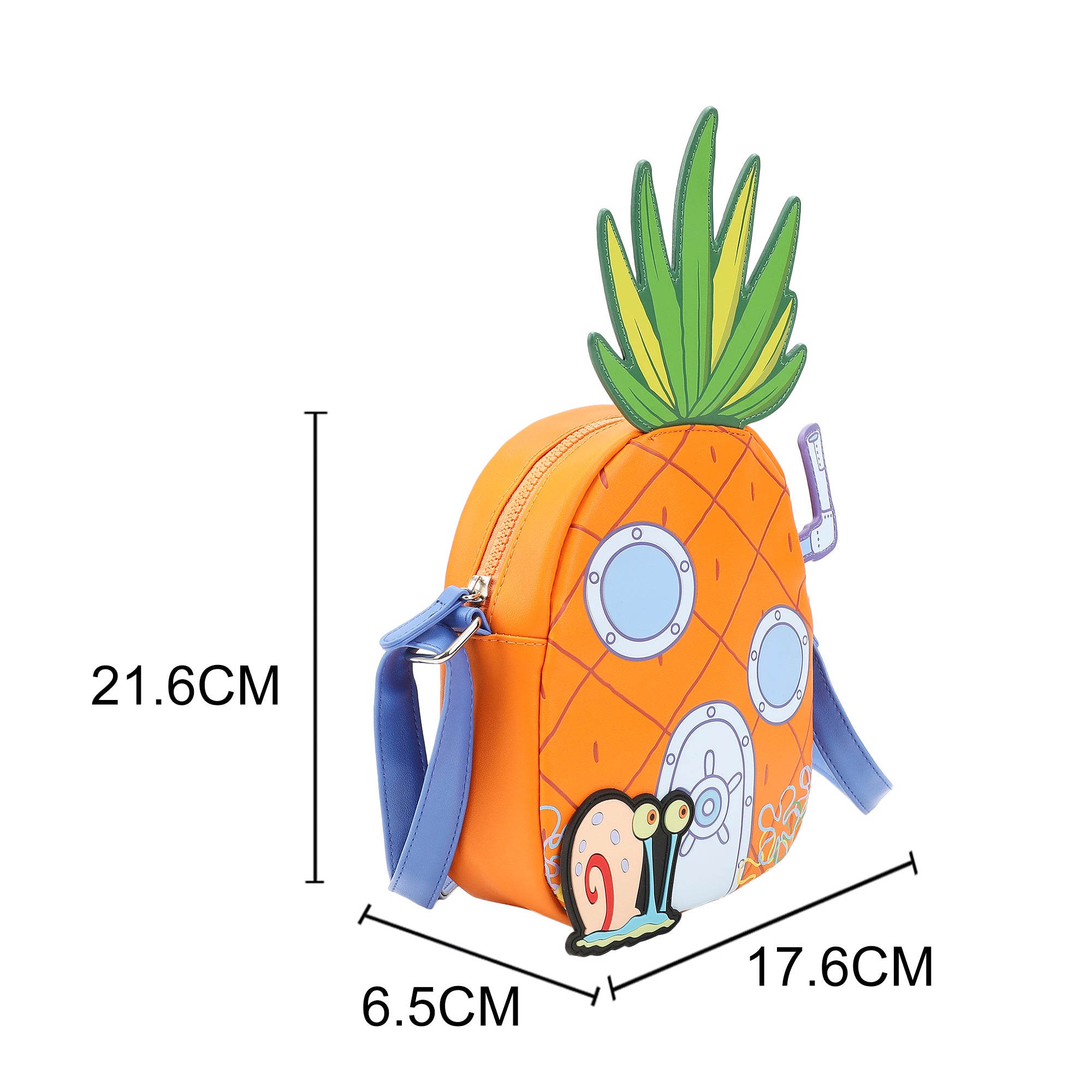 Spongebob Squarepants Pineapple House 7" Crossbody Bag