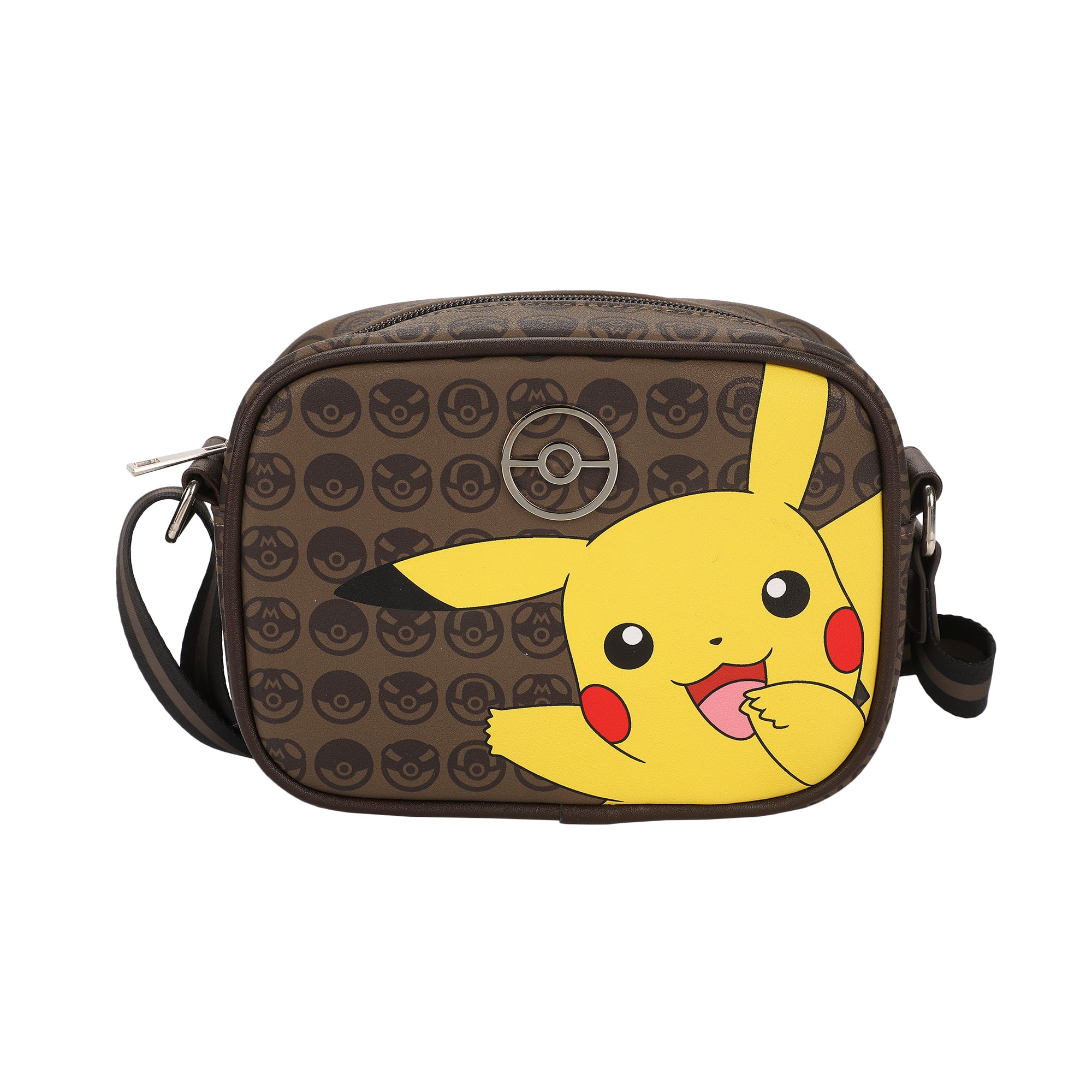 Pokemon Pikachu Crossbody Women'e Bag With Adjustable Strap