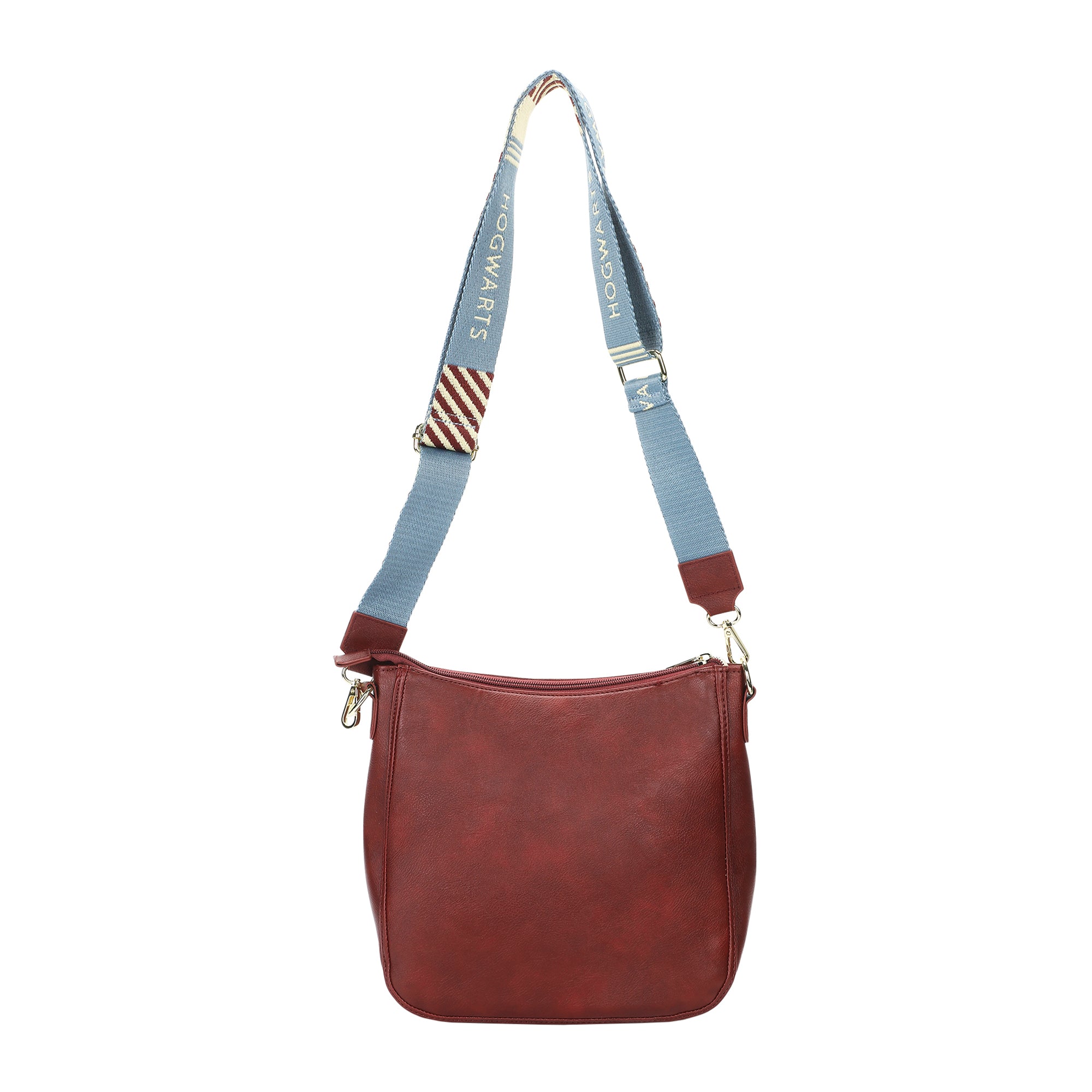 Harry Potter Hogwarts Crest 9.75" Women's Maroon Crossbody Bag