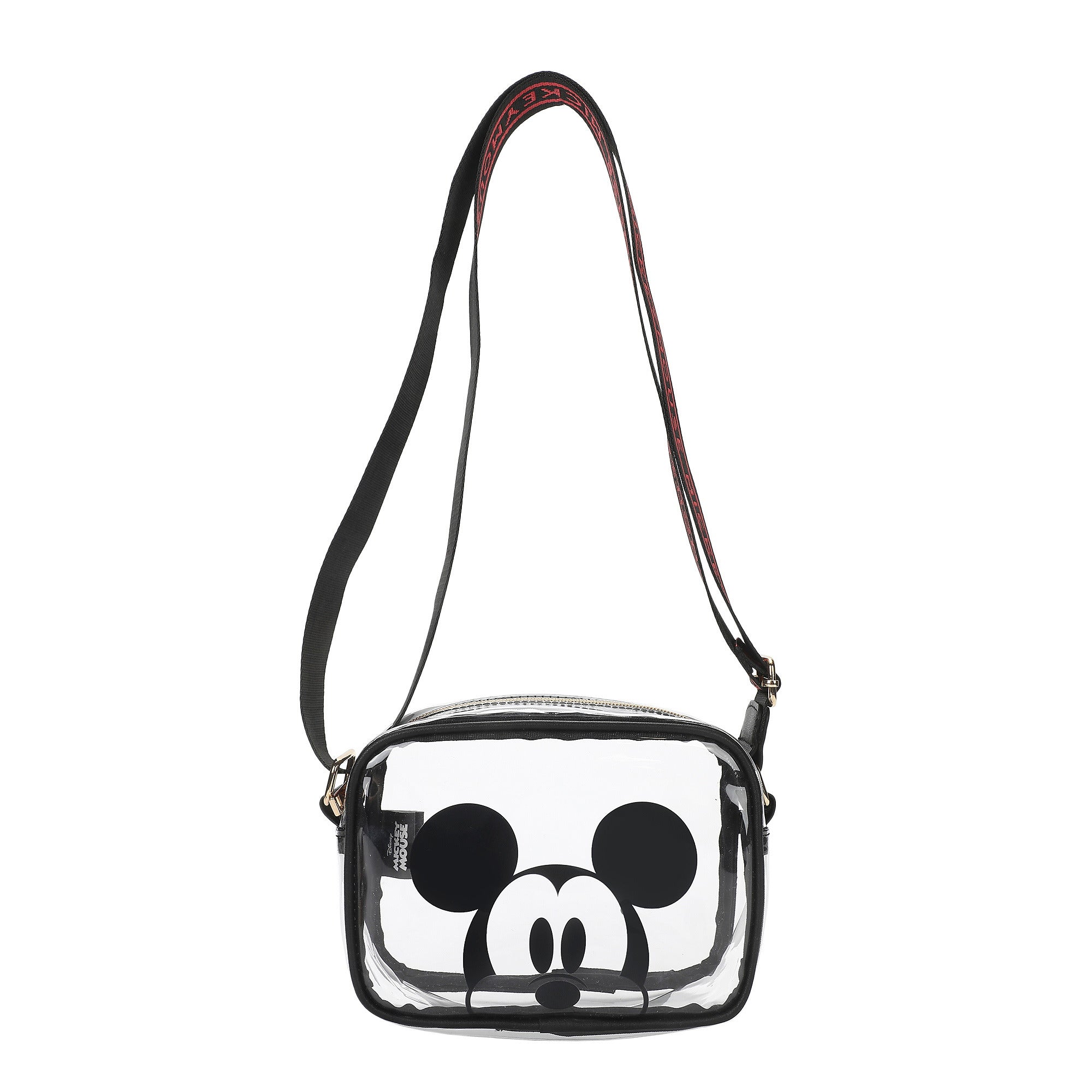 Mickey Mouse Classic Clear Crossbody 5.25" Handbag for Women