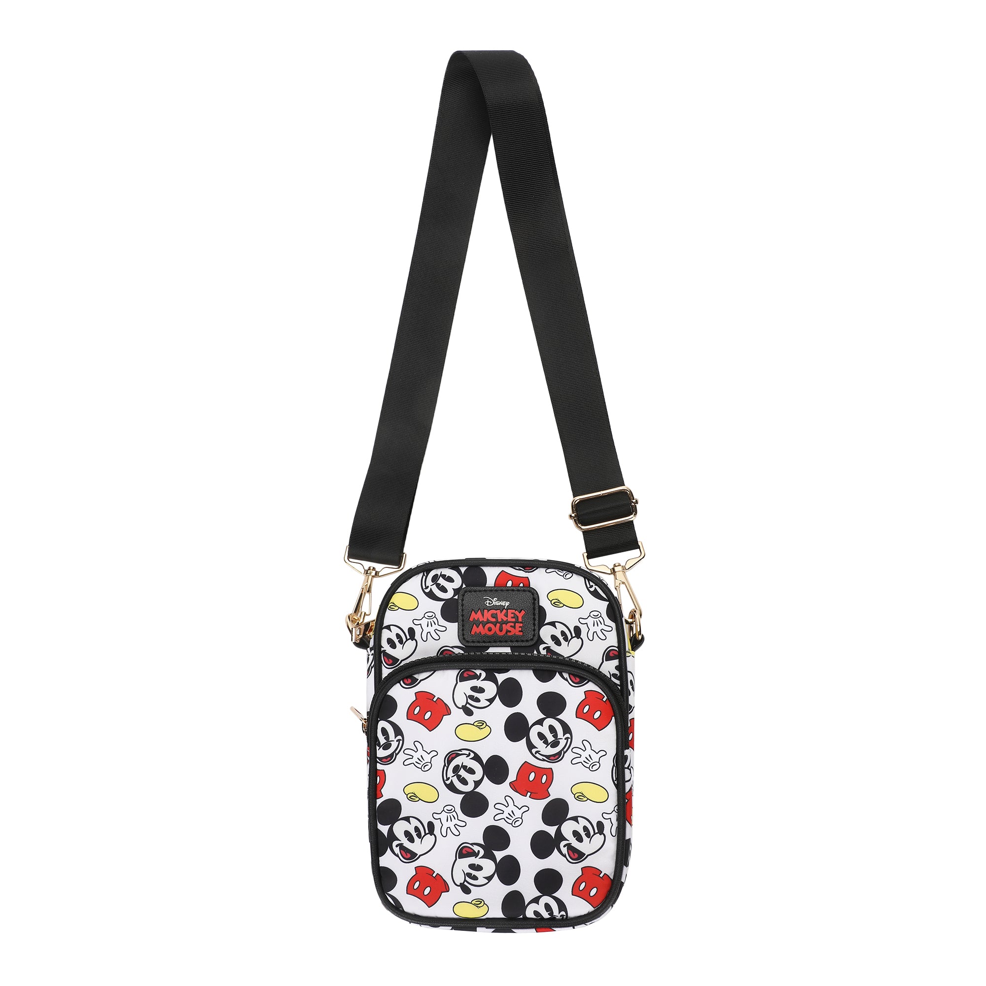 Mickey Mouse Classic Messenger 8" Handbag with Front Pocket