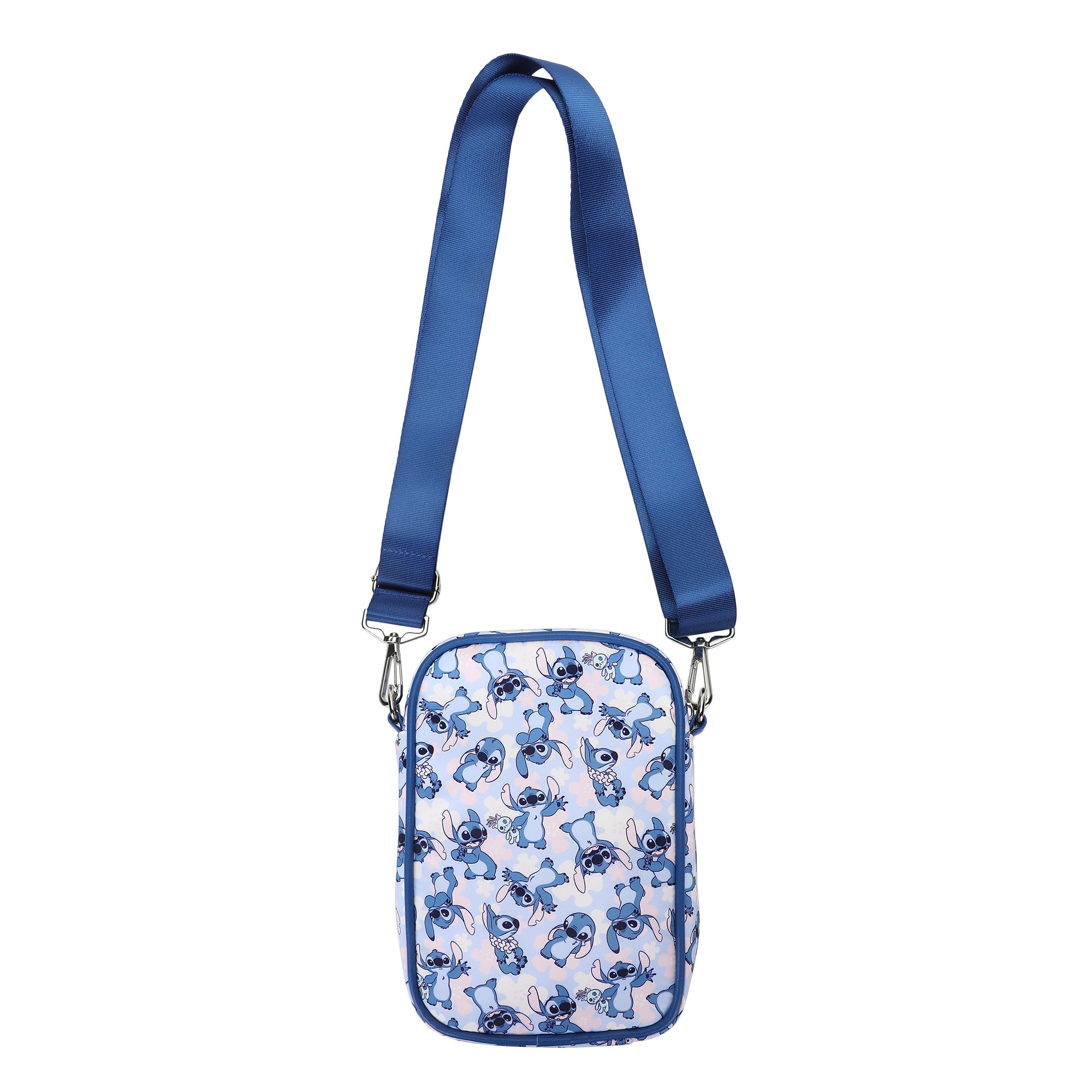 Lilo & Stitch Messenger 8" Handbag with Front Pocket for Women