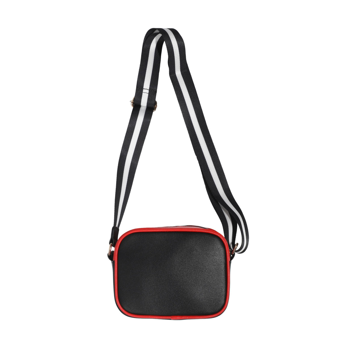Peanuts Snoopy Woodstock Black PU Handbag for Women