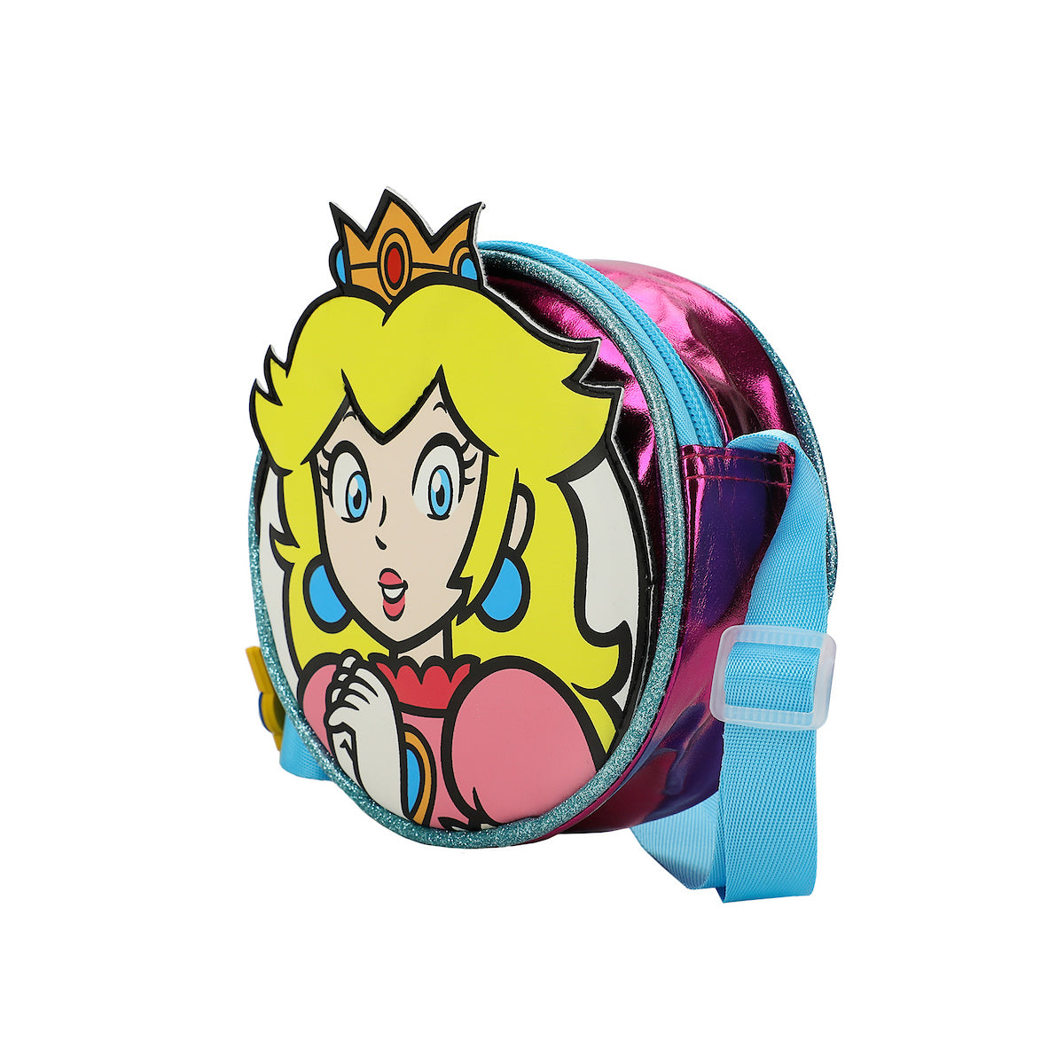 Super Mario Brothers Princess Peach 5.5" Crossbody Bag