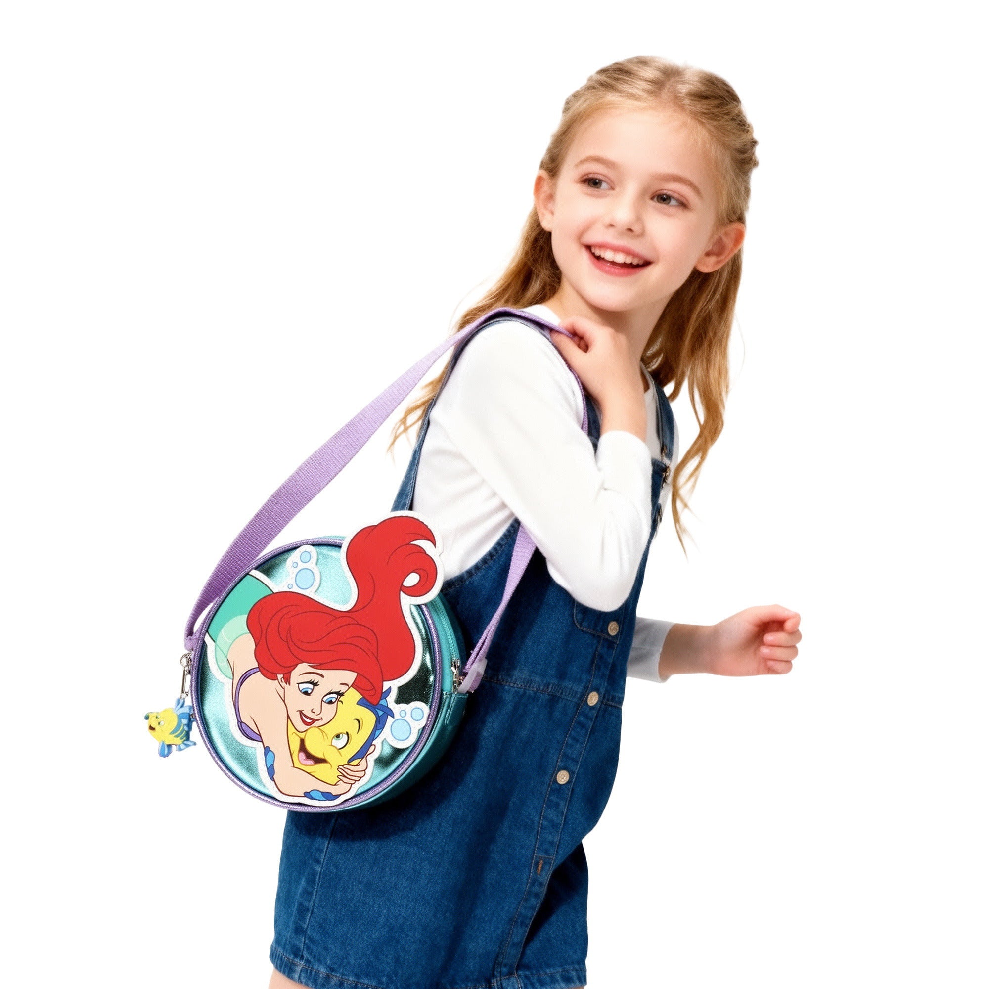 The Little Mermaid Round Crossbody Handbag for Kids