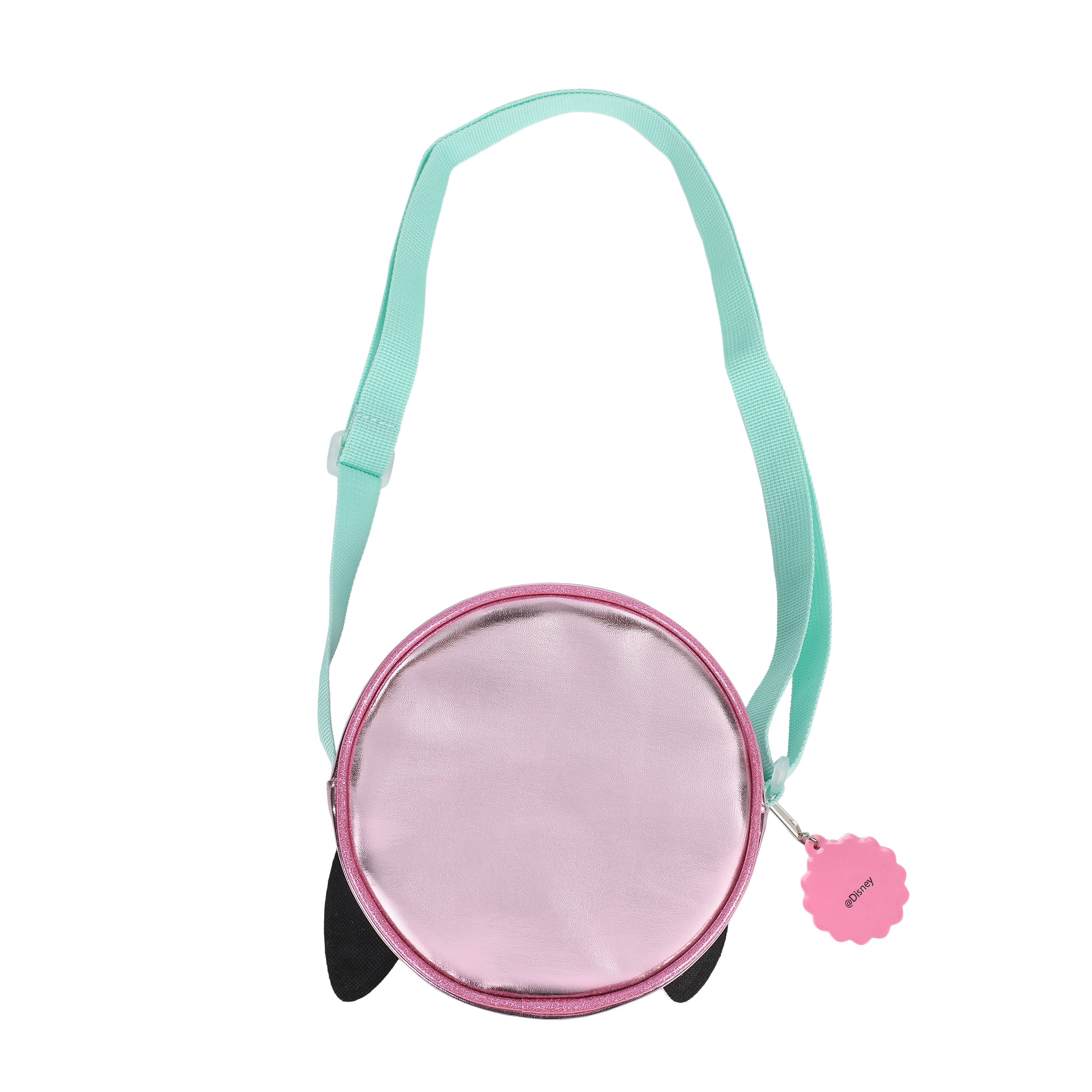 Disney Stitch Playful Pose Blue 5.5" Mini PU Handbag