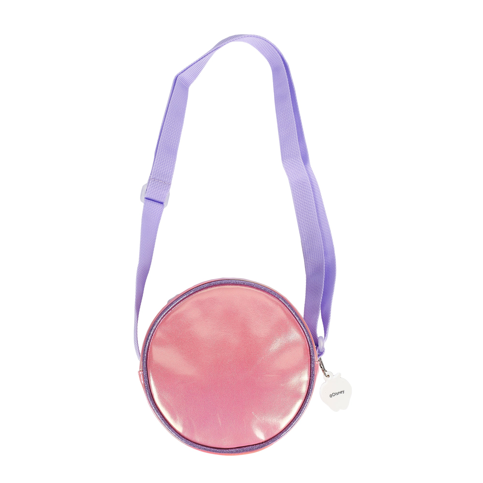 Disney Princess Character Patch Pink 5.5" Mini PU Handbag