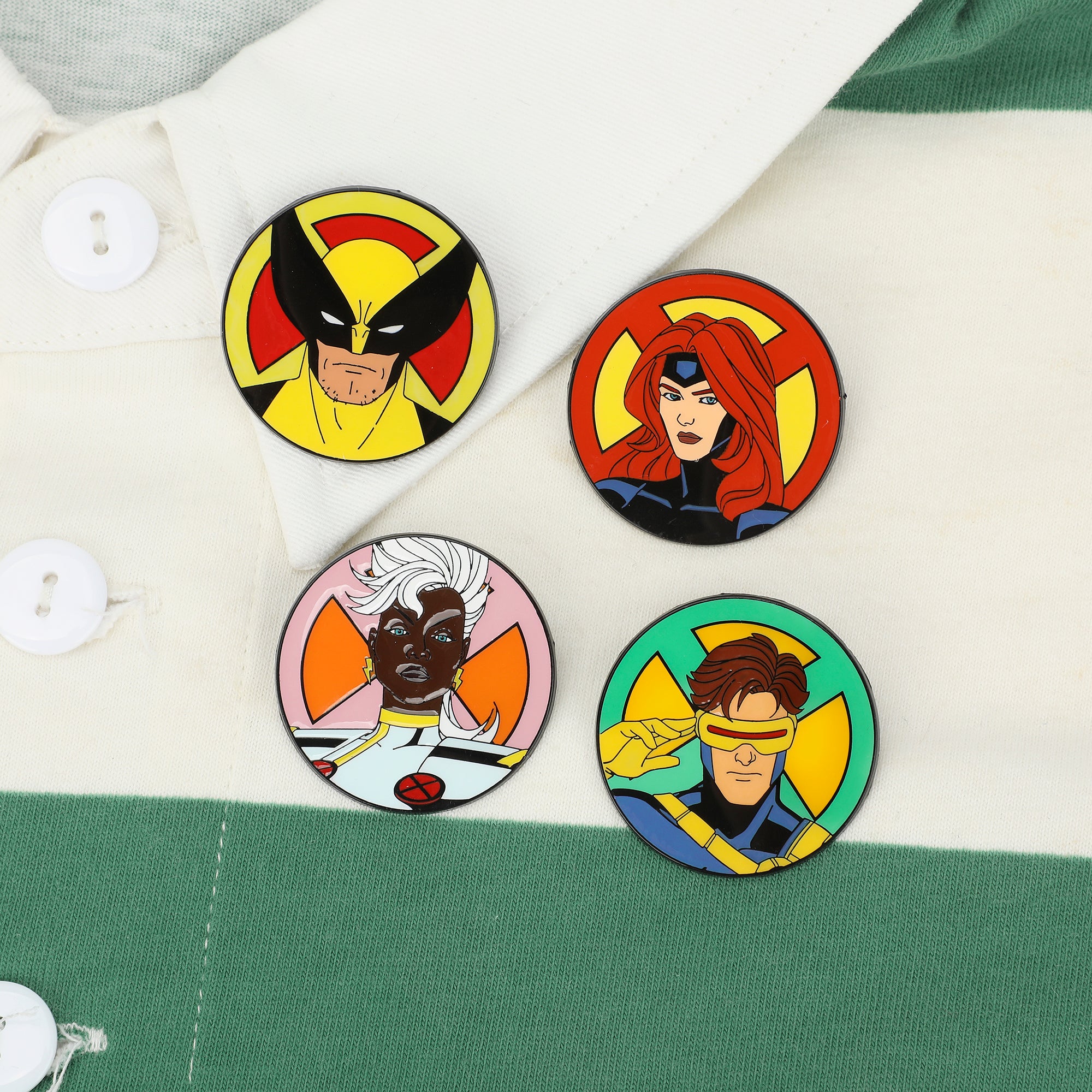 Marvel X-Men '97 Characters 4-Pack Lapel Pin Set