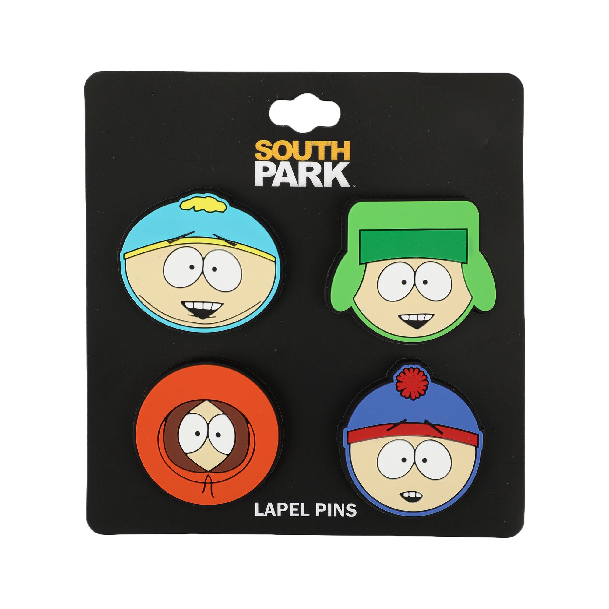 South Park Main Characters 4-Piece Lapel Pin Set