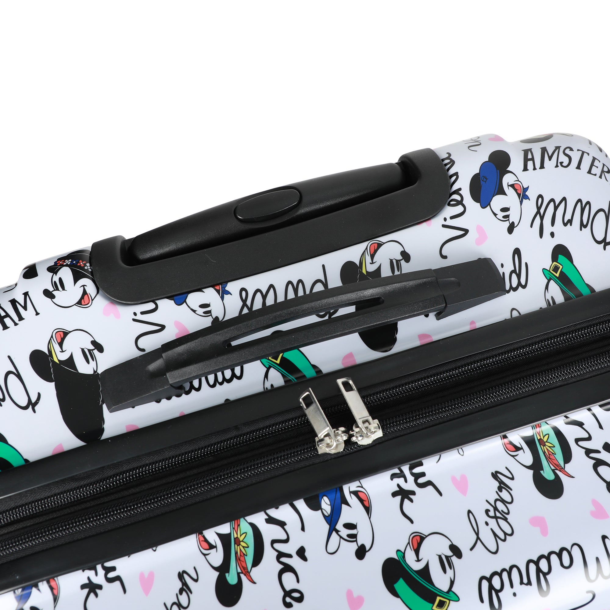 Disney Mickey Mouse Destination AOP 3-Piece Luggage Set