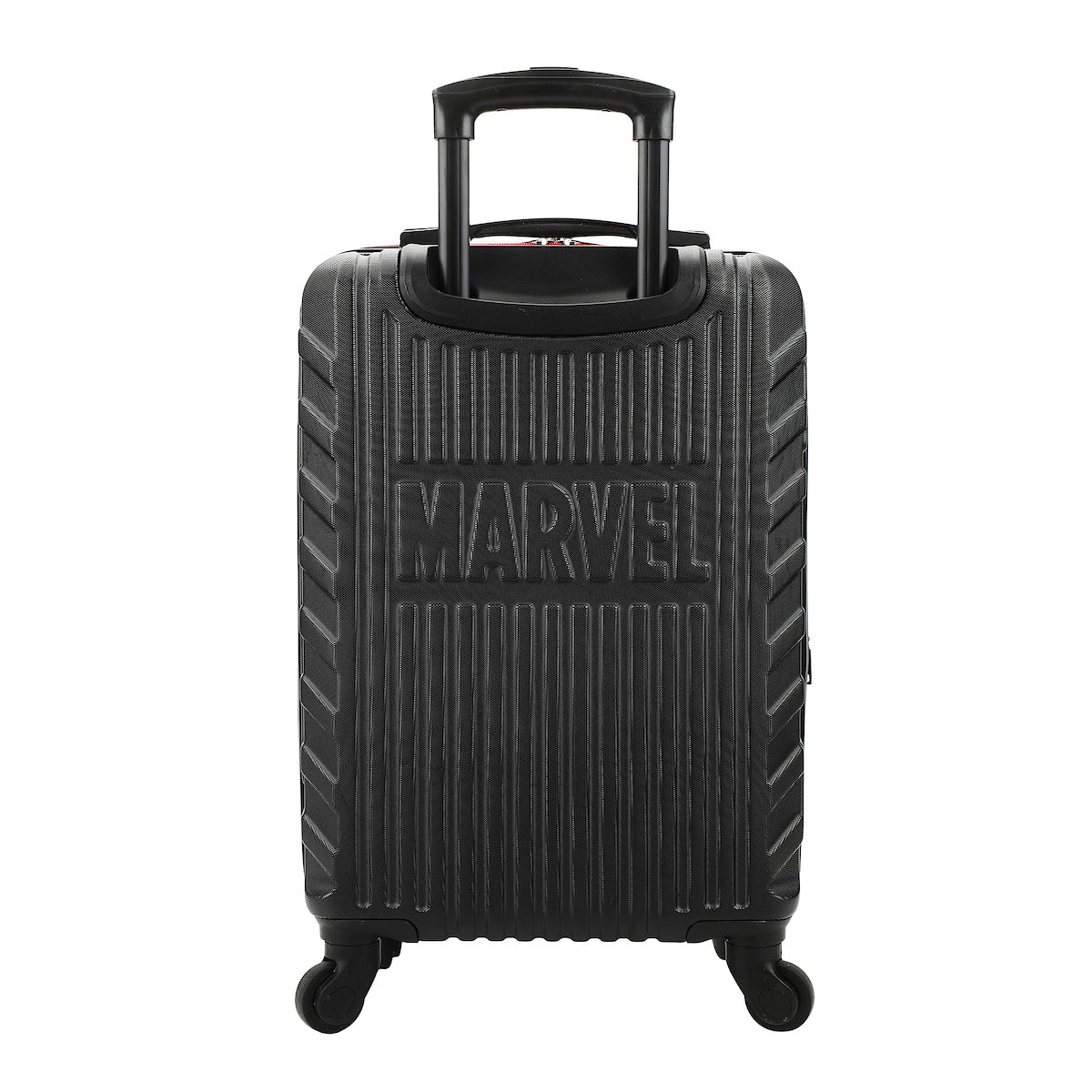 Marvel Spider-Man Spider Logo Black 22" 4-Wheel Rolling Luggage