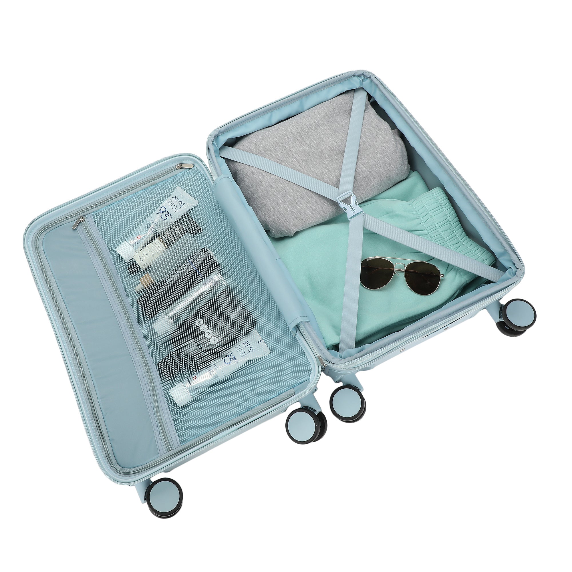 Hardside Carry-on Rolling Luggage