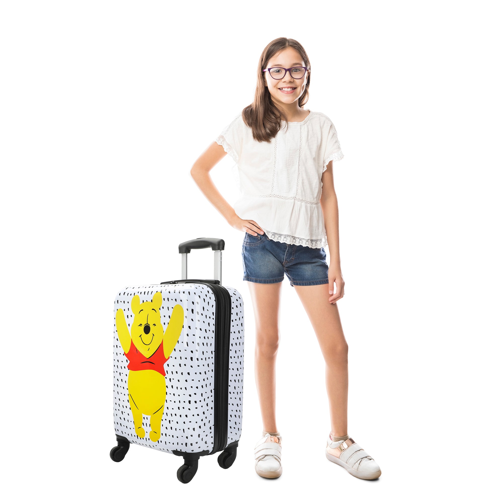 Disney Winnie the Pooh 20" Hard-Sided Carry-On Luggage