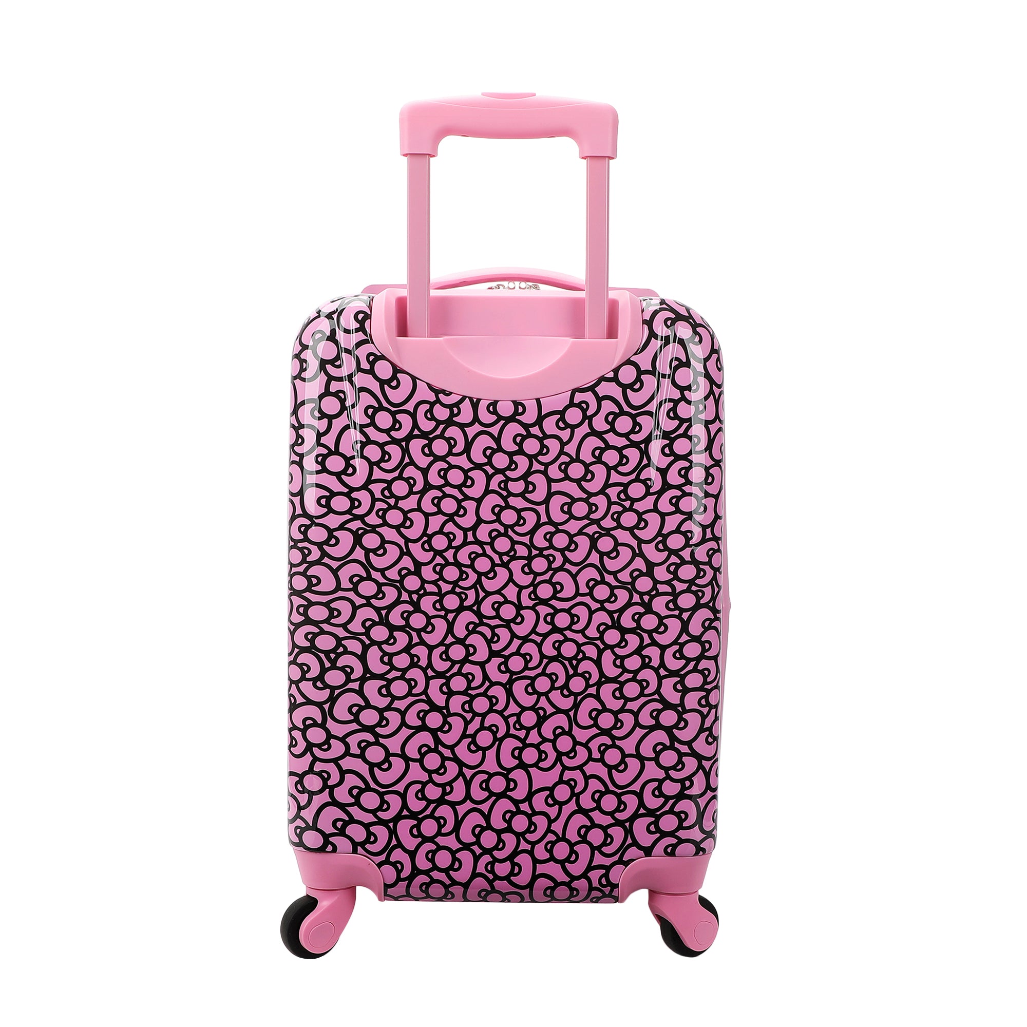 Hello Kitty Face & Bow 20" Hardside Rolling Luggage