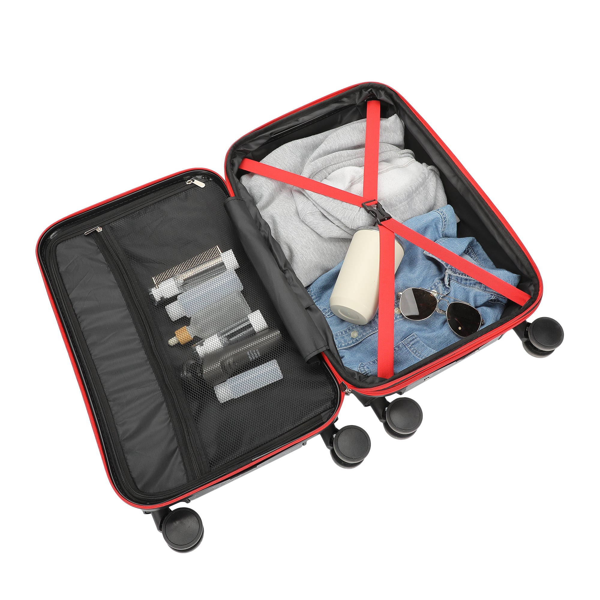 Disney Mickey Mouse 20" Hard-Sided Carry-On Luggage