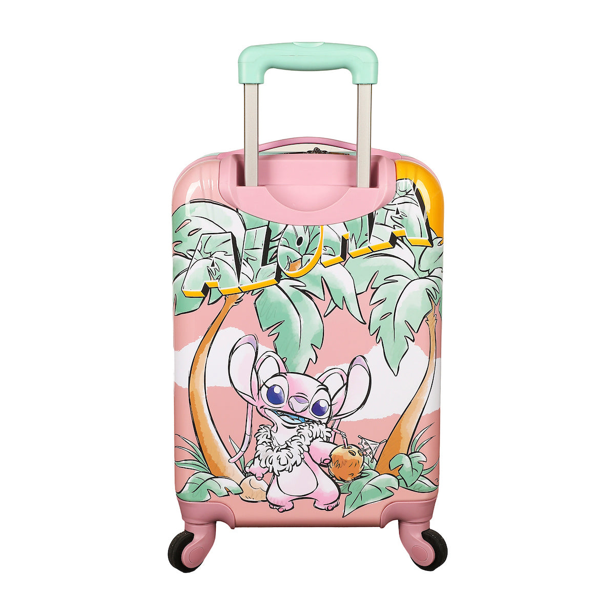Lilo & Stitch Dual-Side Tropical Stitch & Angel Print 20" Adult ABS Luggage
