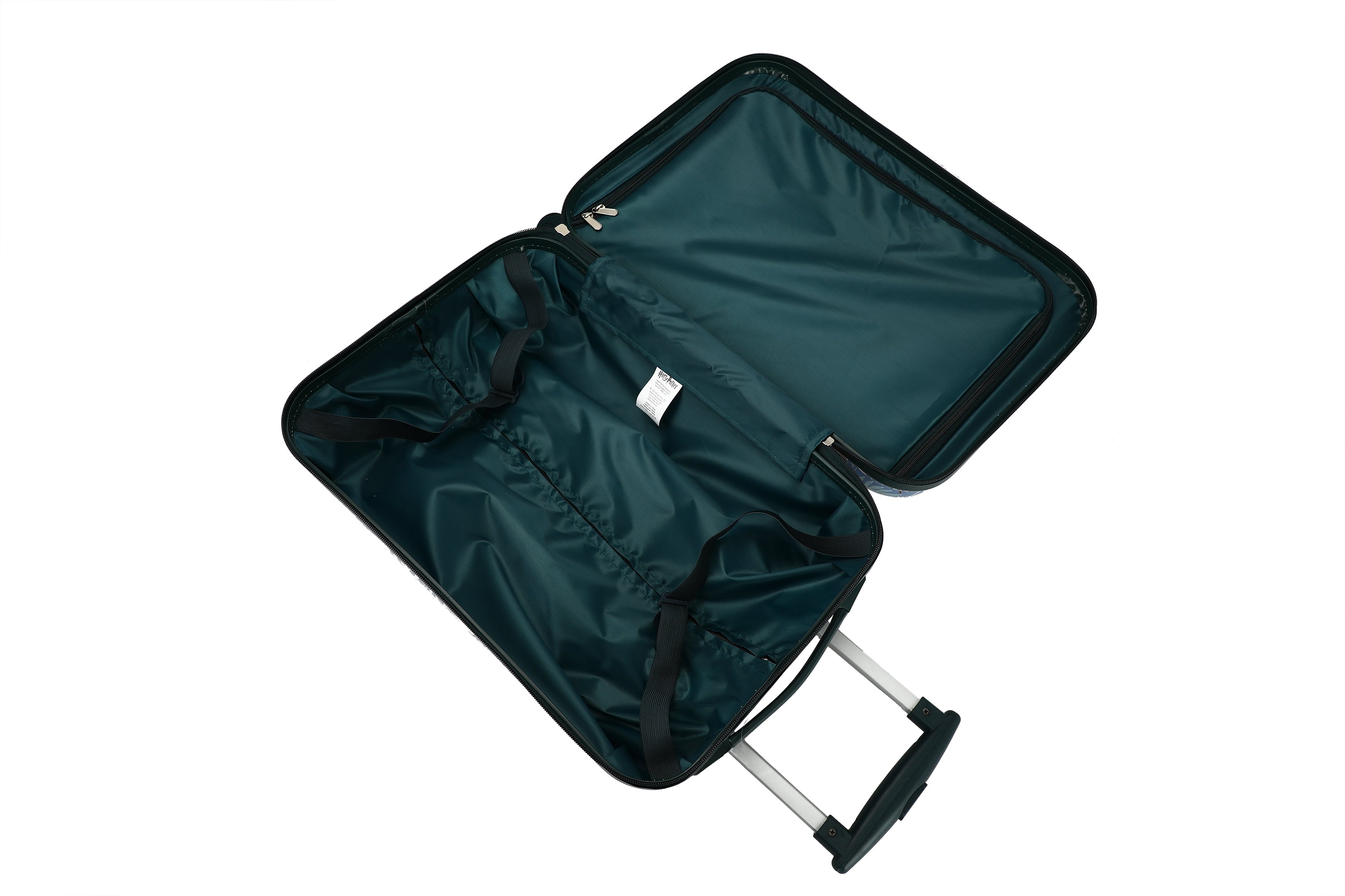 Harry Potter Hedwig 20 Inch Blue Carry-on Luggage with rolling wheels