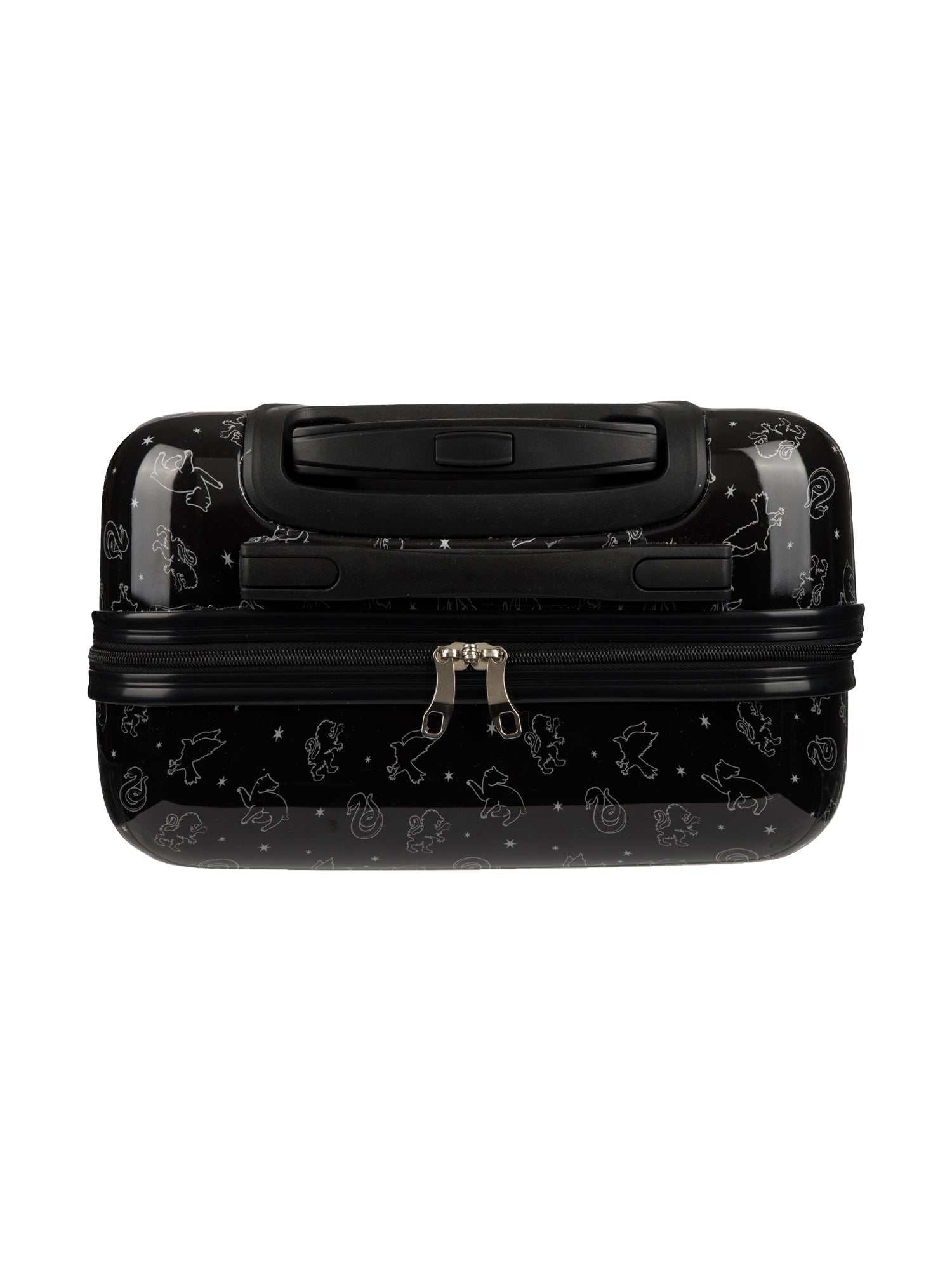 20 Harry Potter ABS Carry-on Luggage with PC Film, Black Crest OSFA