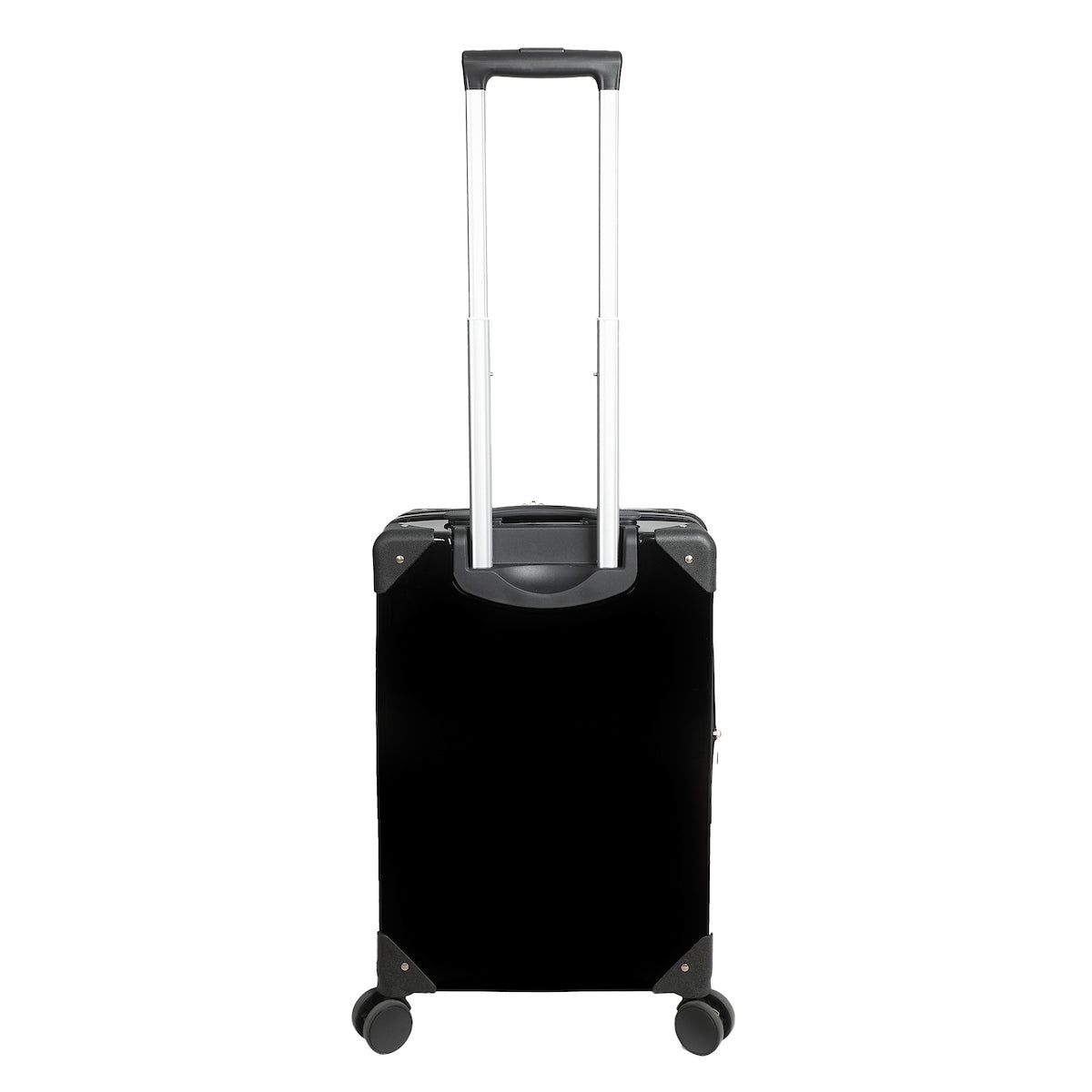 Kuromi Black and Purple 20" Carry-On Suitcase With Wheels And Retractable Handle