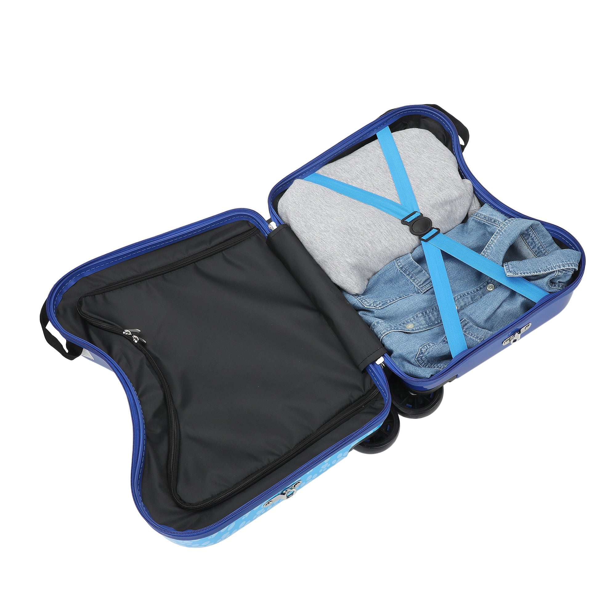 Paw Patrol Ride-On 18" Suitcase For Kids & Toddlers