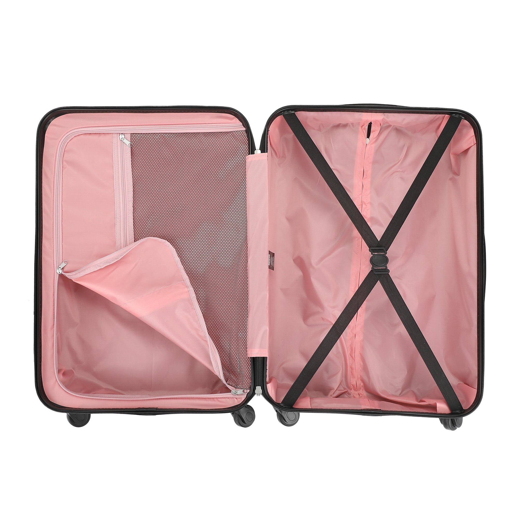 Minnie Mouse Classic Peek-a-Boo Minnie Pink Adult 24" Rolling Luggage