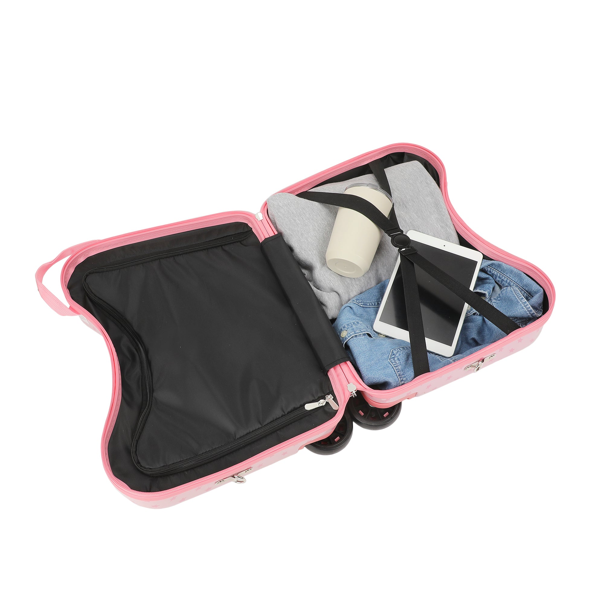 Disney Princesses Ride-On 18" Suitcase For Kids & Toddlers