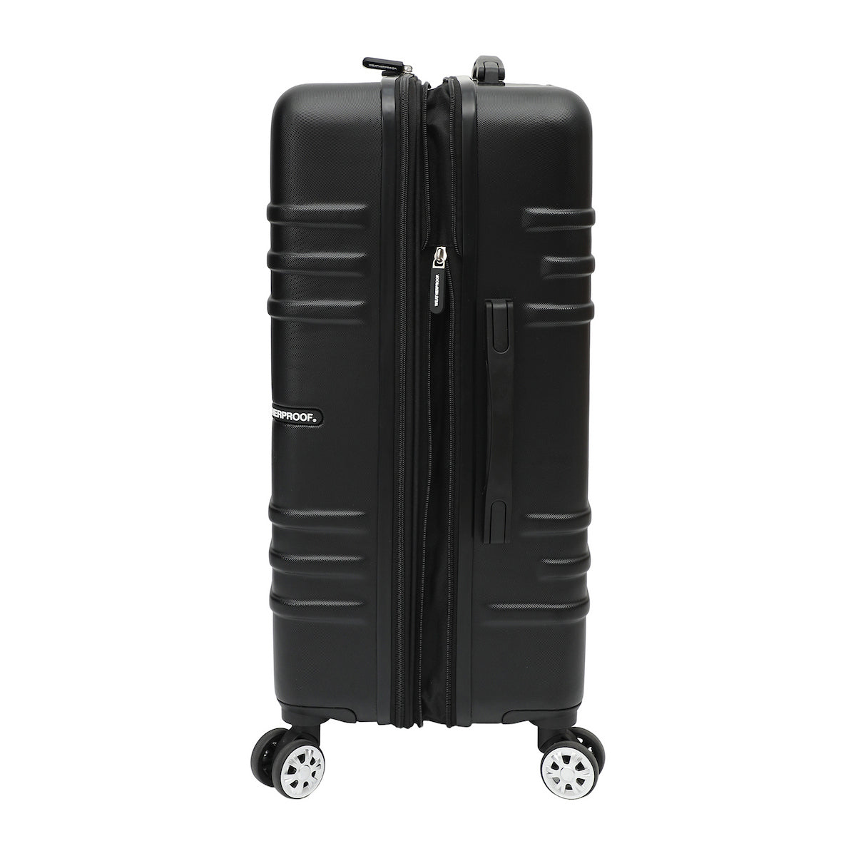 Weatherproof 24 in. Black Wrapped Carry-On Rolling Luggage