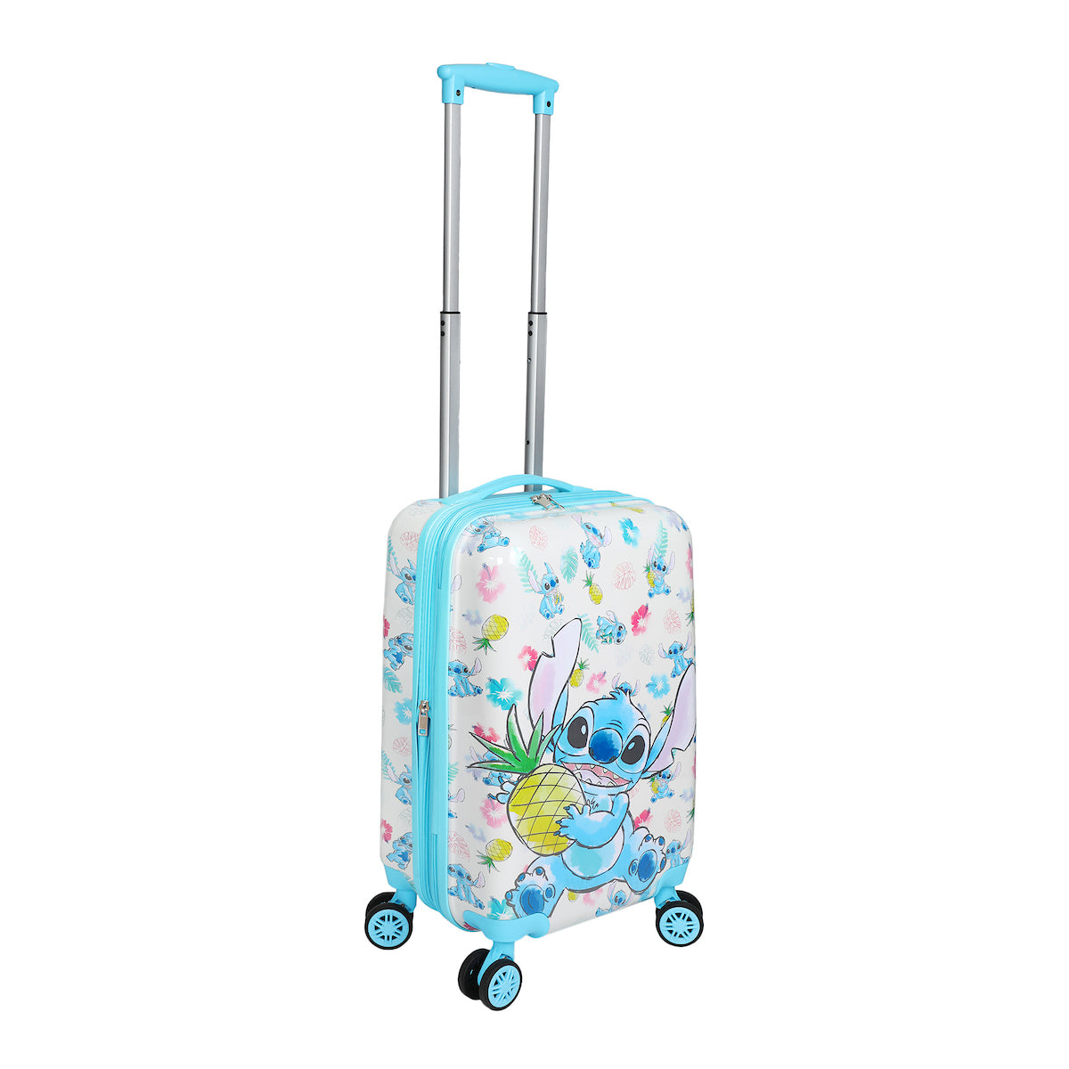 Lilo & Stitch Stitch With Pineapple 20" White Carry-On Luggage-OSFA