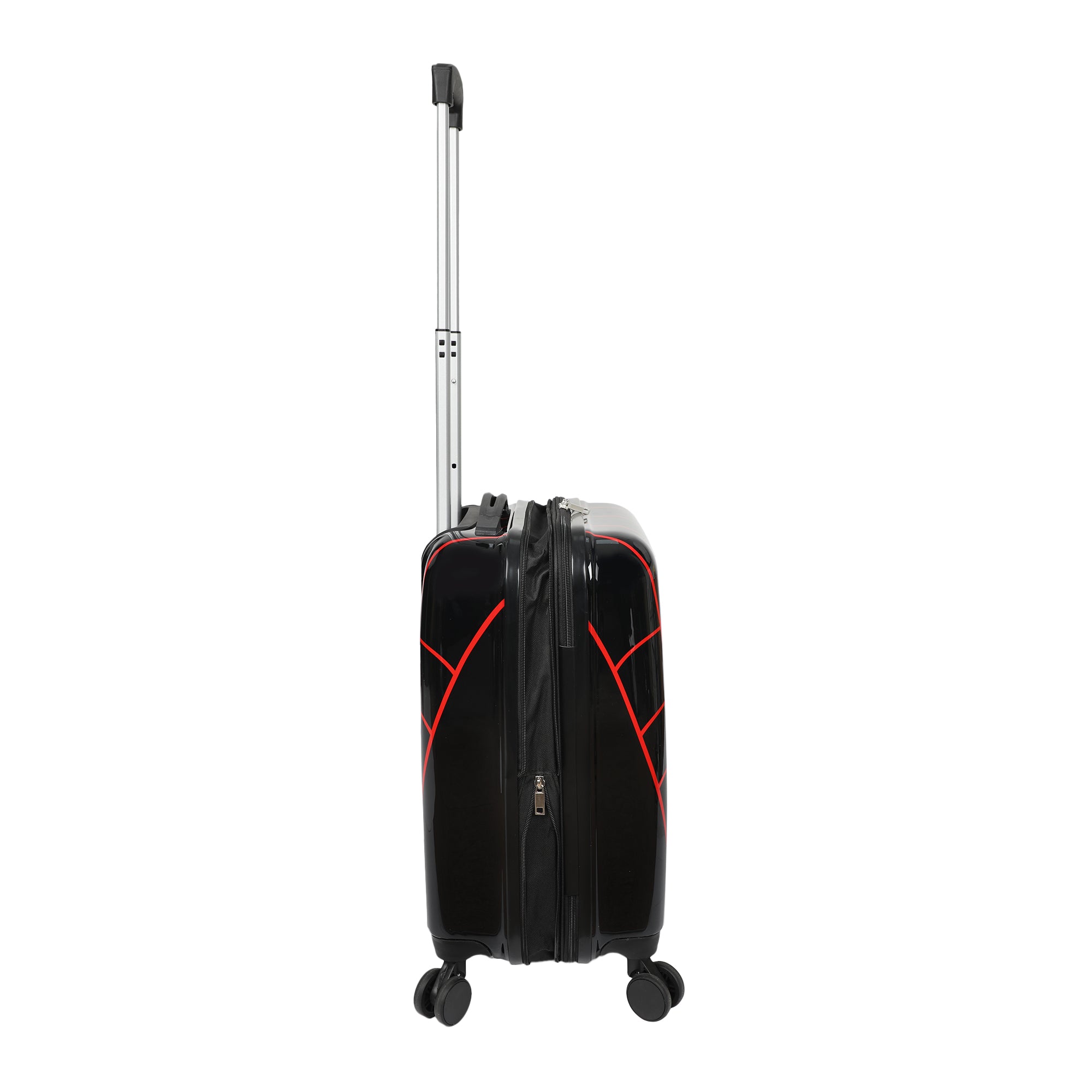 Spider-Man Web Logo 20" Carry-On Luggage With Wheels And Retractable Handle