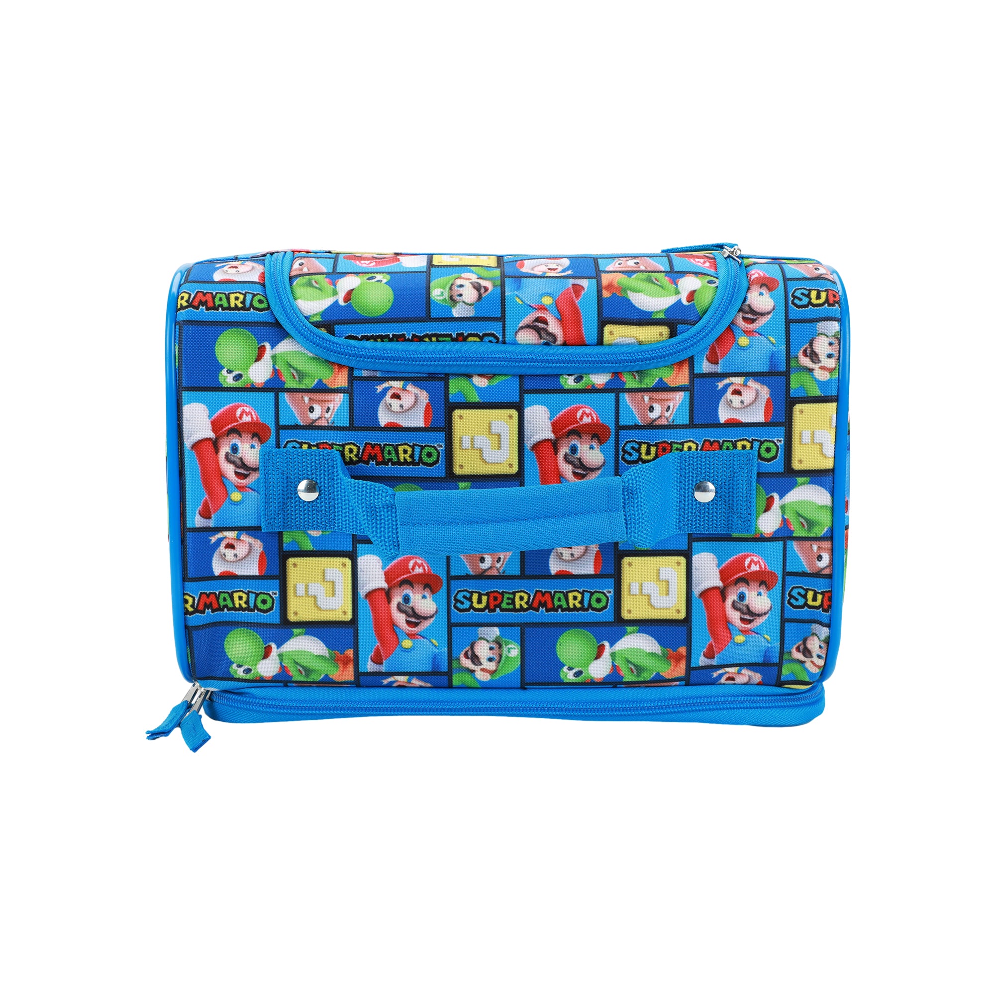 Super Mario Bros Mario & Yoshi Blue 18in Pilot Case