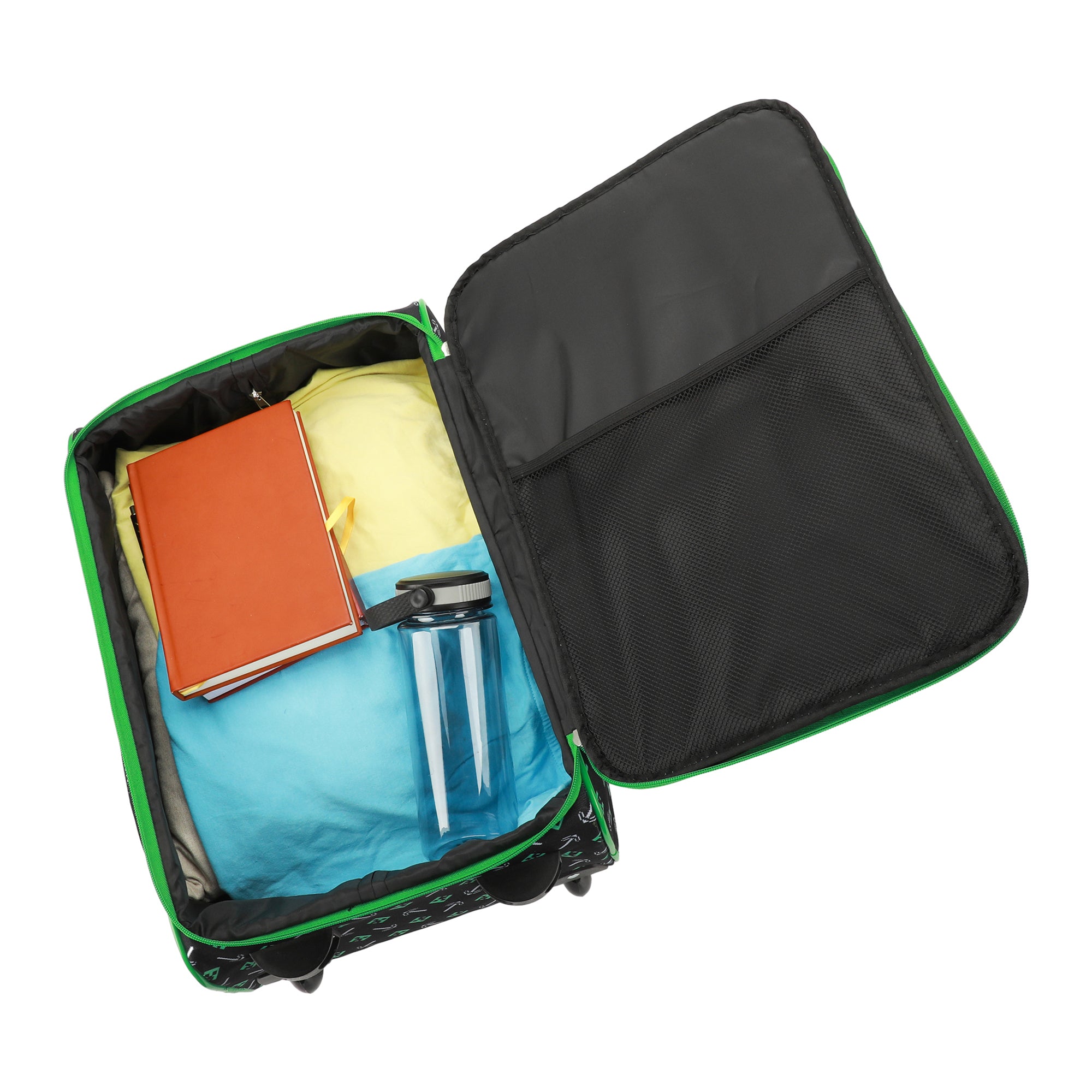 Minecraft Creeper TNT Black 18" Pilot Case