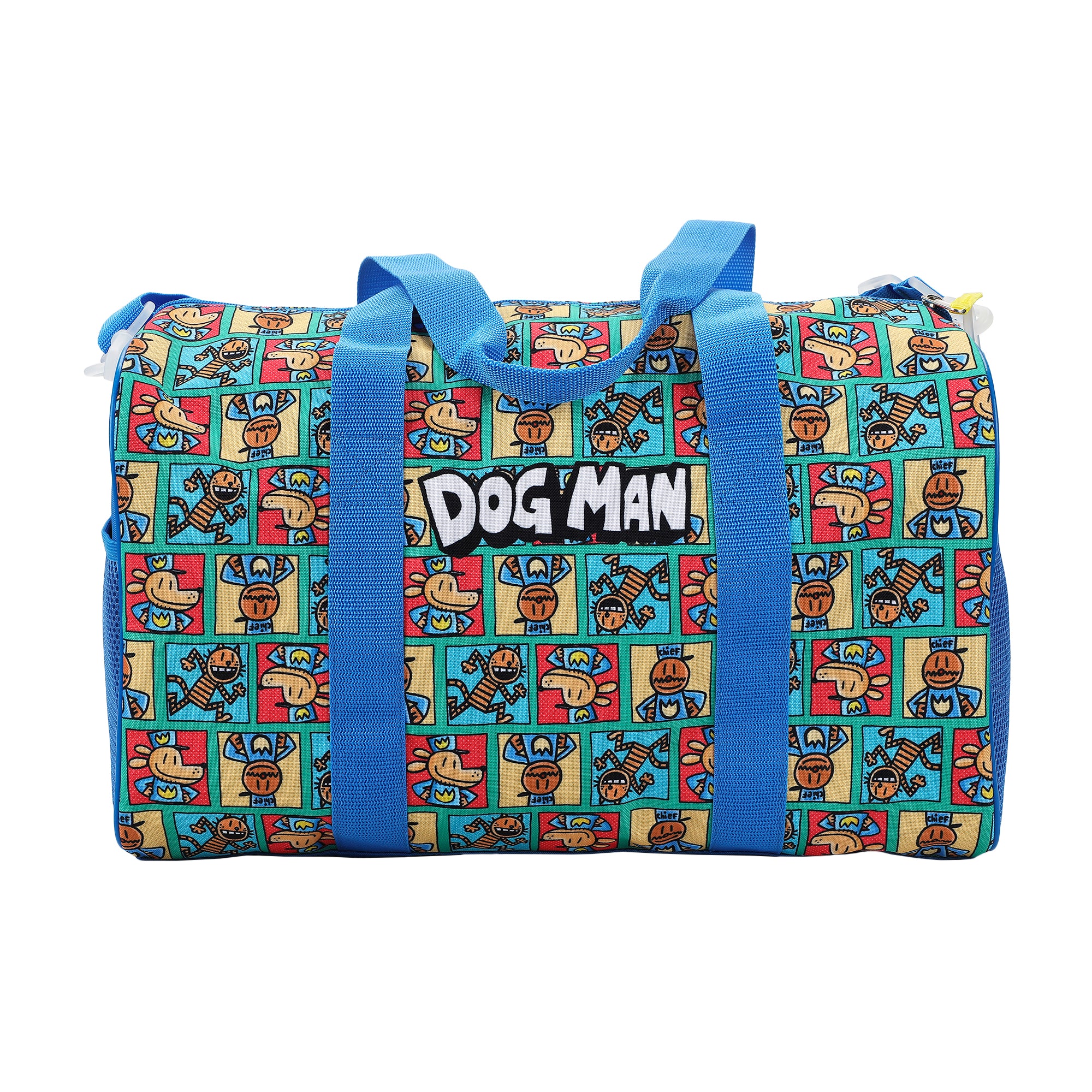 Dog Man Character Squares 4-Piece Youth Travel Set Carry on luggage