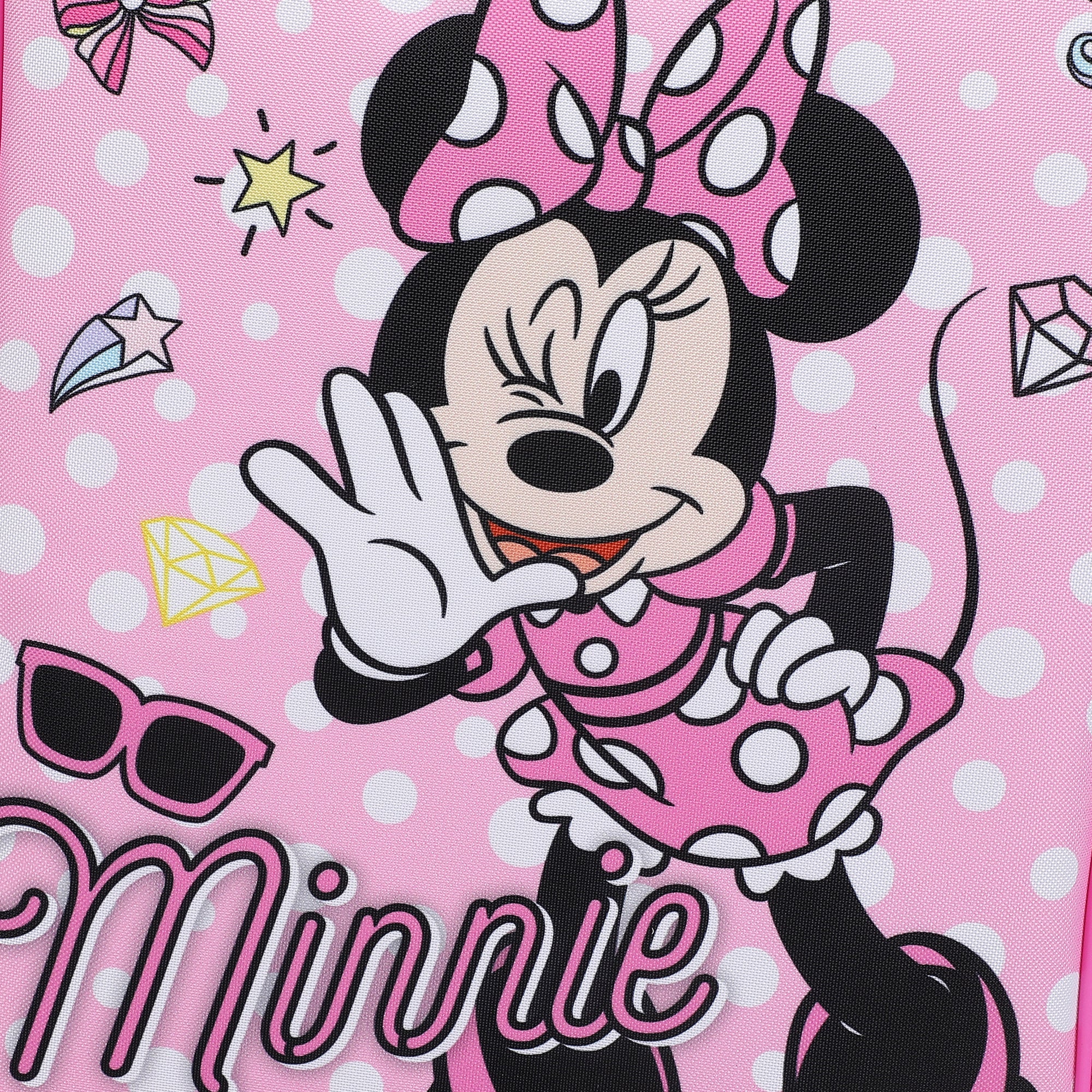 Disney Minnie Mouse Sunglasses & Bows 14" Youth Pink Pilot Case