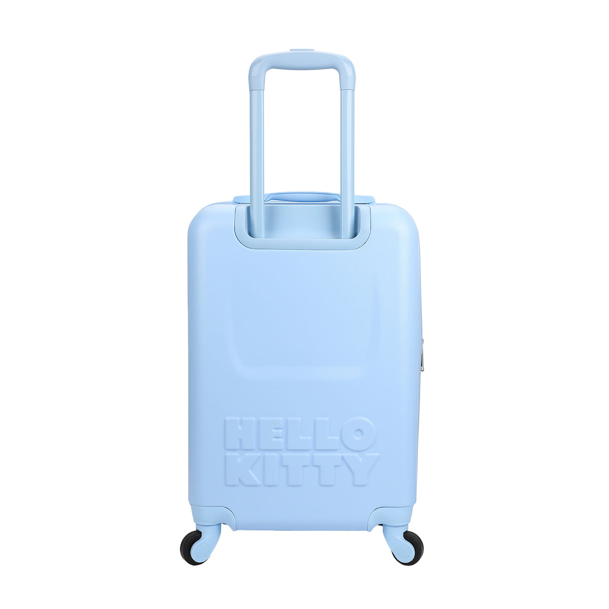 Hello Kitty Blue Checkered Adult 20" Rolling Luggage