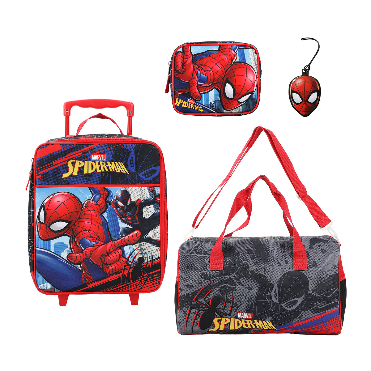 Spider-Man & Miles Morales 4-Piece Youth Travel Set