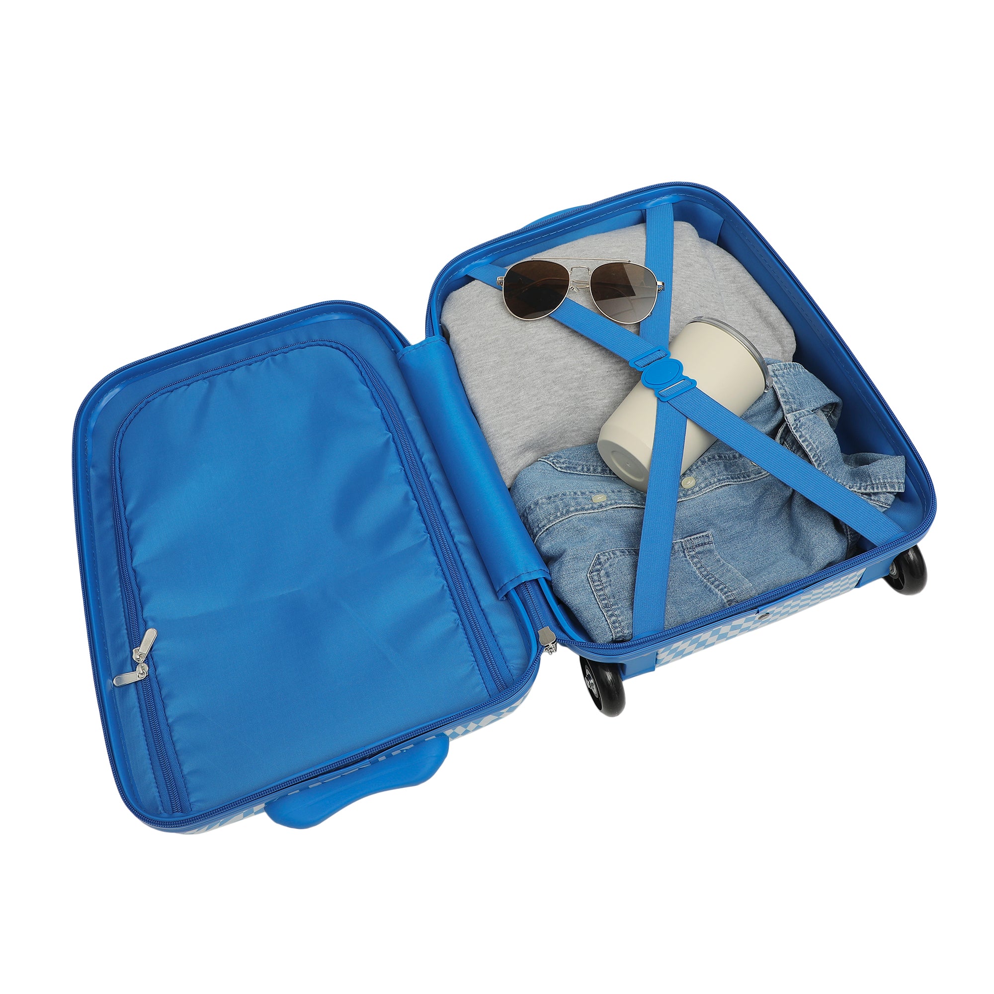 Sonic the Hedgehog Kids' 16.5" Hard-Side Carry-On Luggage for Toddler